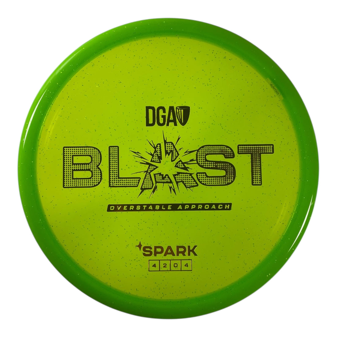 Disc Golf Association Blast | Spark | Green/Bronze 171g Disc Golf