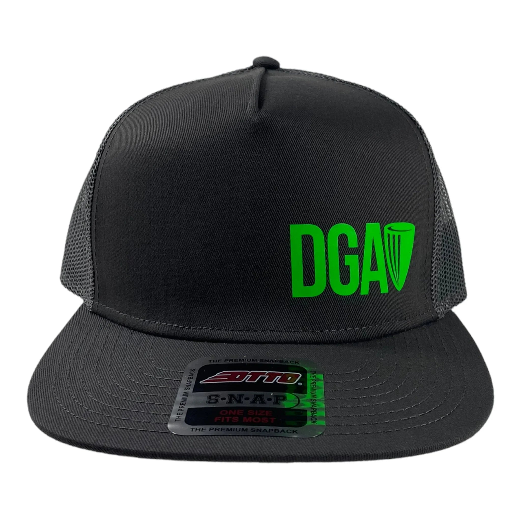Disc Golf Association DGA Flat Bill Trucker Hat Disc Golf