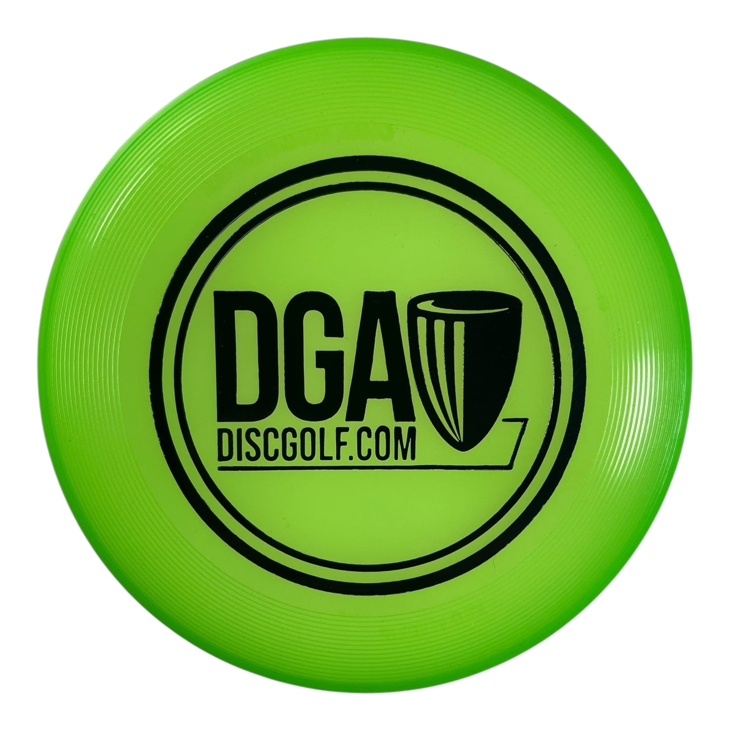 Disc Golf Association DGA Mini Marker Disc | Green/Black Disc Golf