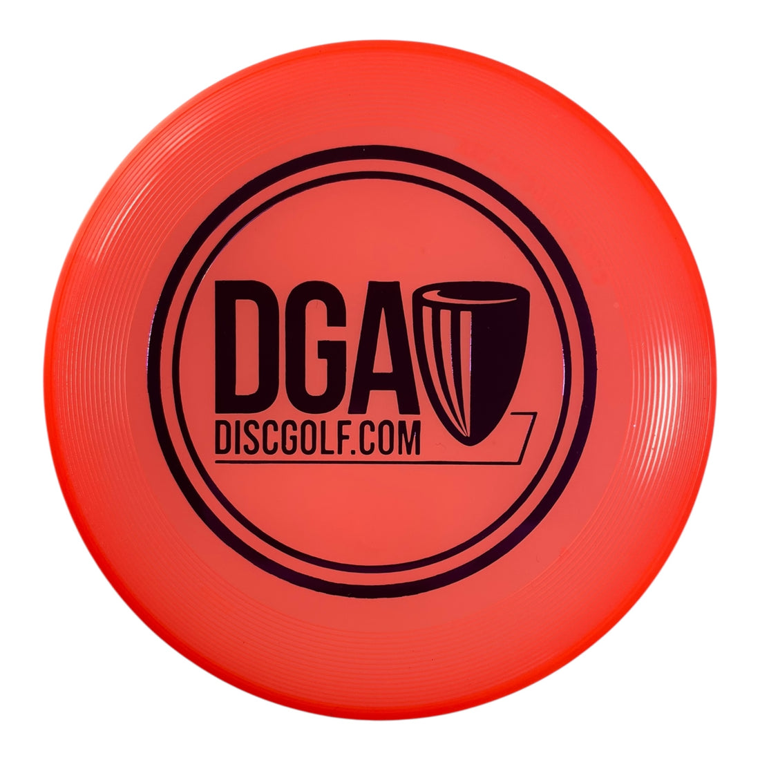 Disc Golf Association DGA Mini Marker Disc | Orange/Purple Disc Golf