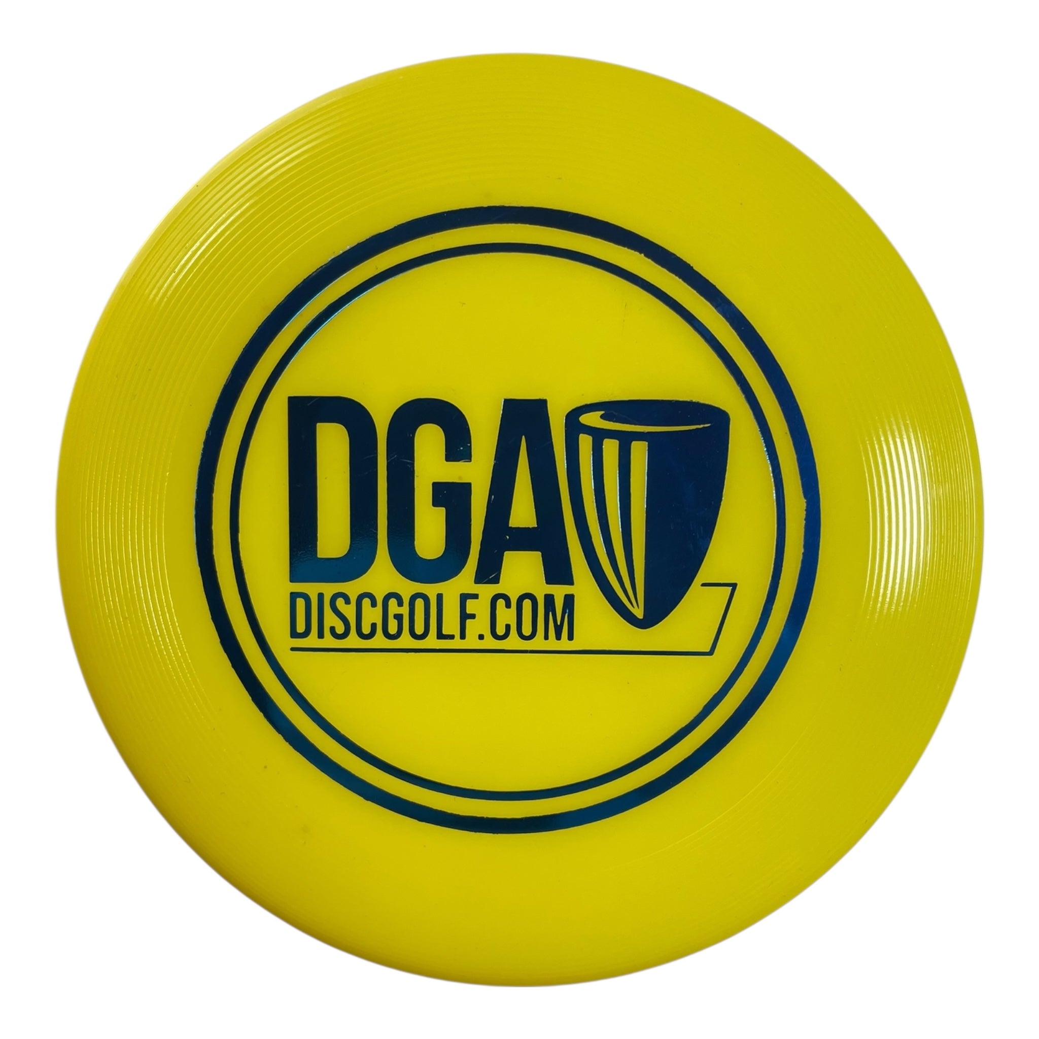 Disc Golf Association DGA Mini Marker Disc | Yellow/Blue Disc Golf