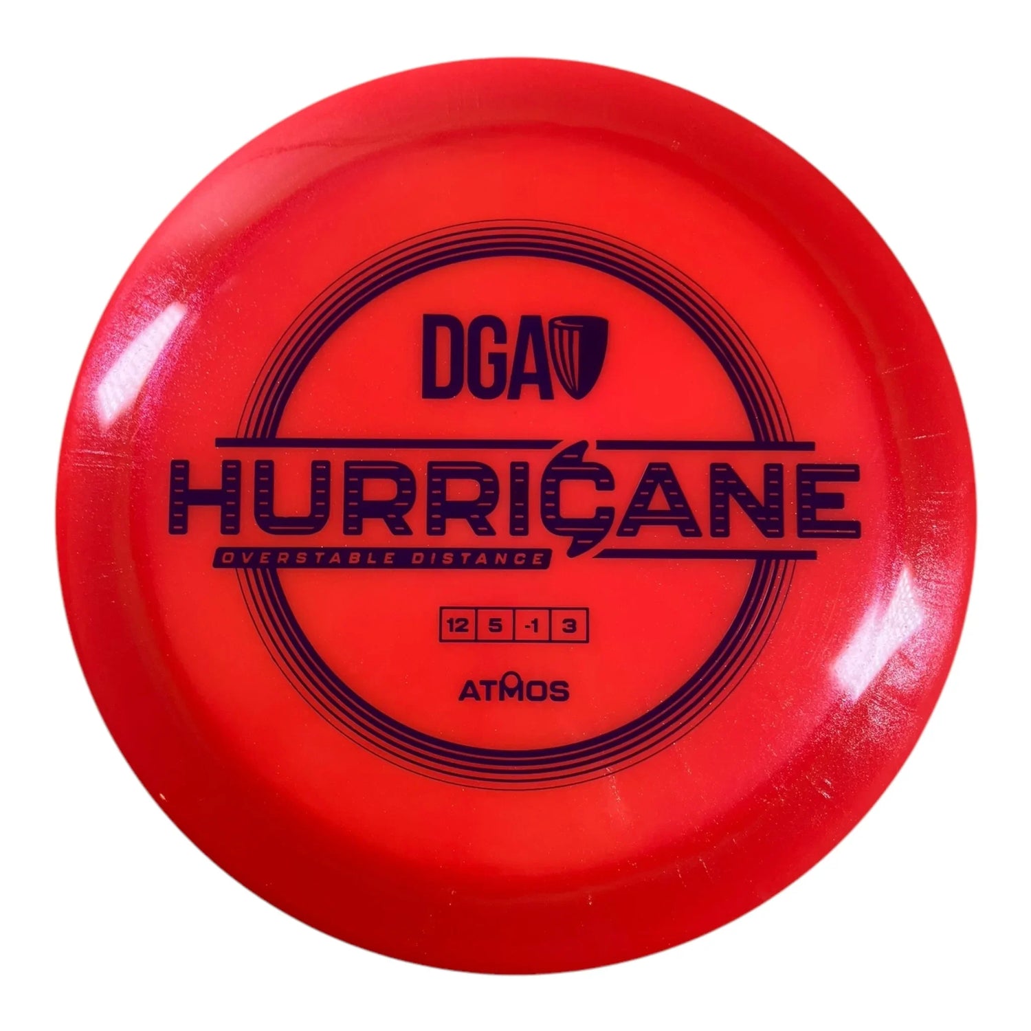 Disc Golf Association Hurricane | Atmos | Orange/Purple 170g Disc Golf