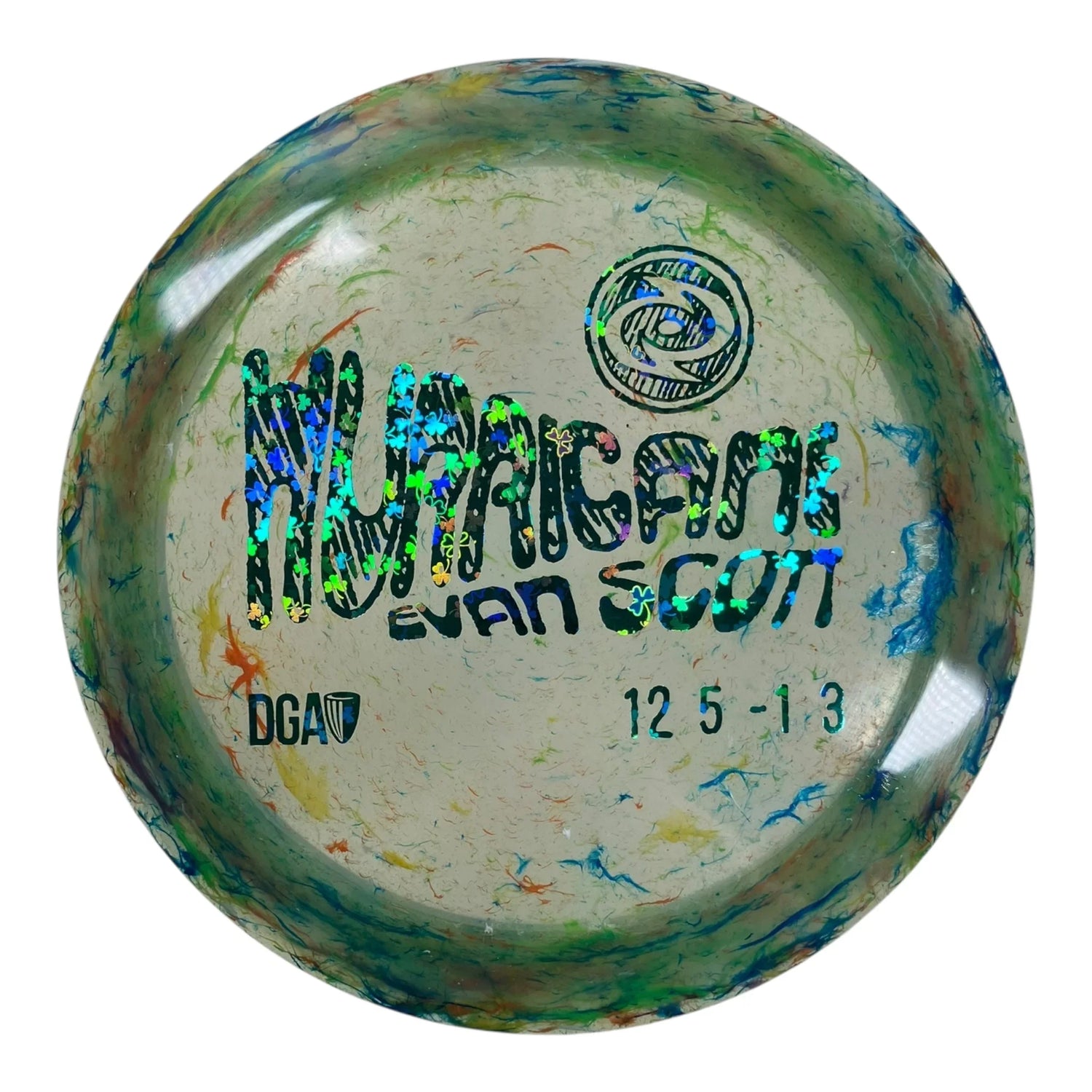 Disc Golf Association Hurricane | Granite | Green/Clovers 172g (Evan Scott) Disc Golf