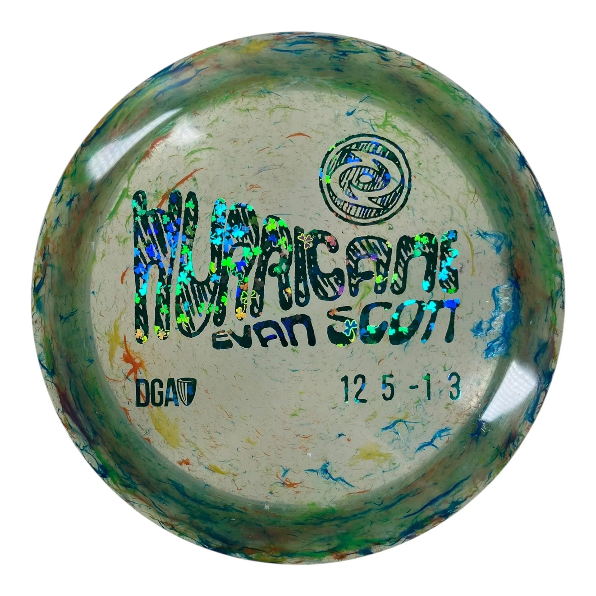 Disc Golf Association Hurricane | Granite | Green/Clovers 172g (Evan Scott) Disc Golf