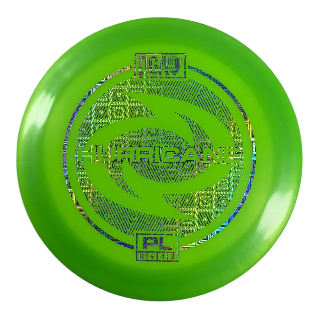 Disc Golf Association Hurricane | PL | Green/Holo 170g Disc Golf