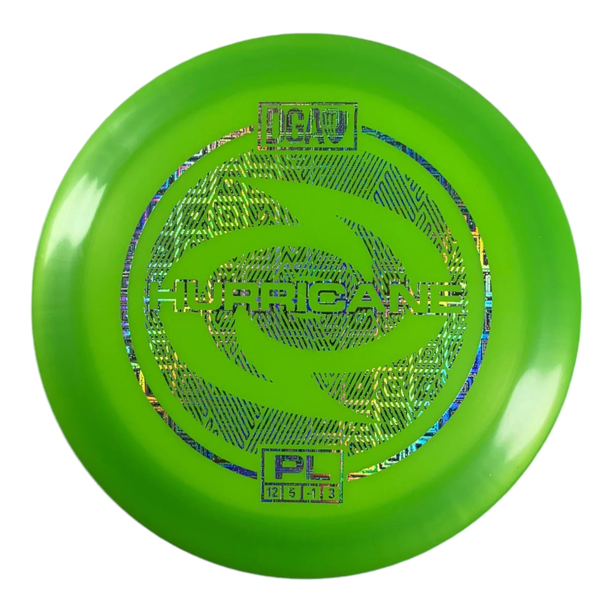 Disc Golf Association Hurricane | PL | Green/Holo 170g Disc Golf