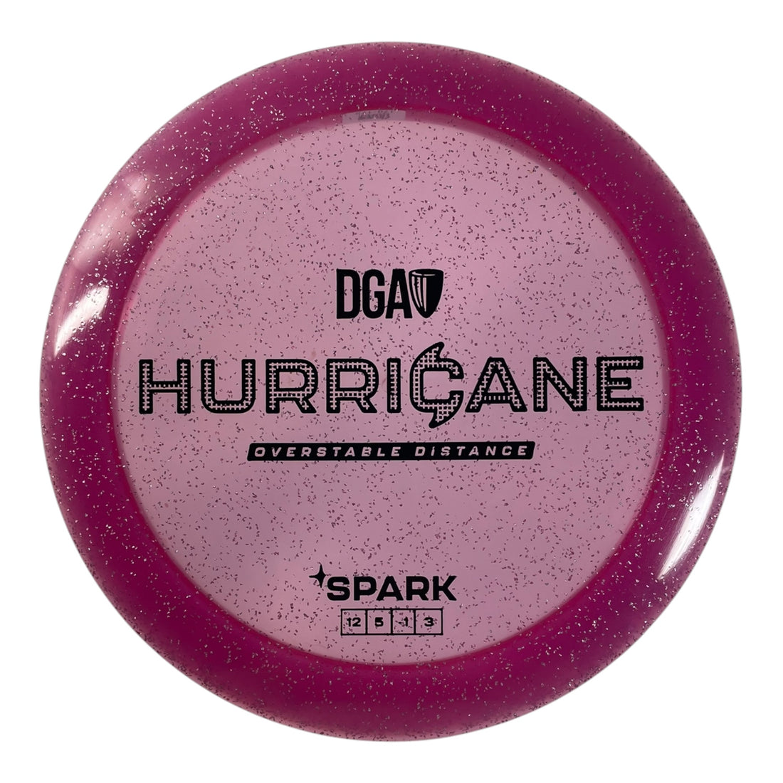 Disc Golf Association Hurricane | Spark | Pink/Black 172g Disc Golf