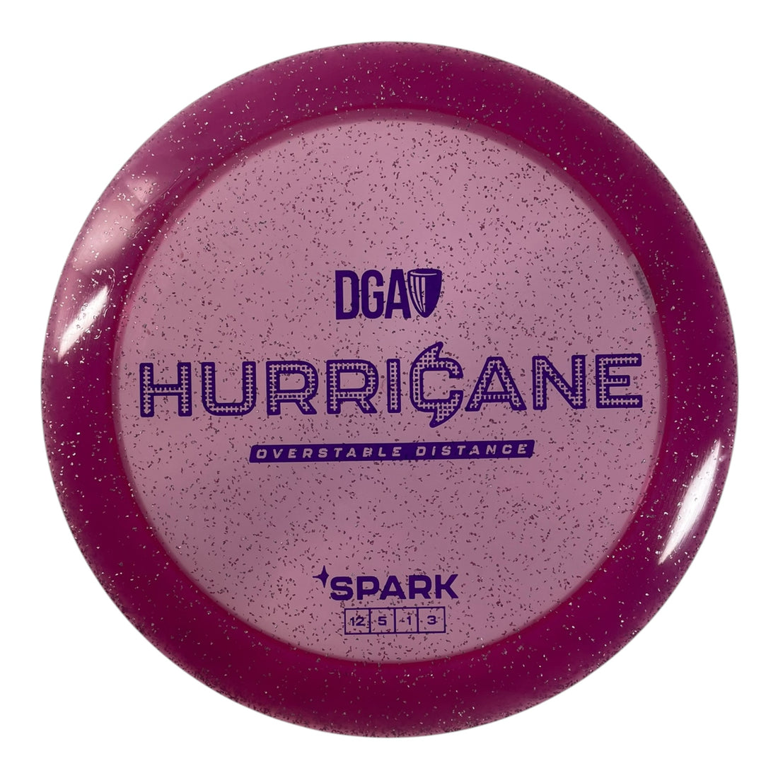 Disc Golf Association Hurricane | Spark | Pink/Purple 169g Disc Golf