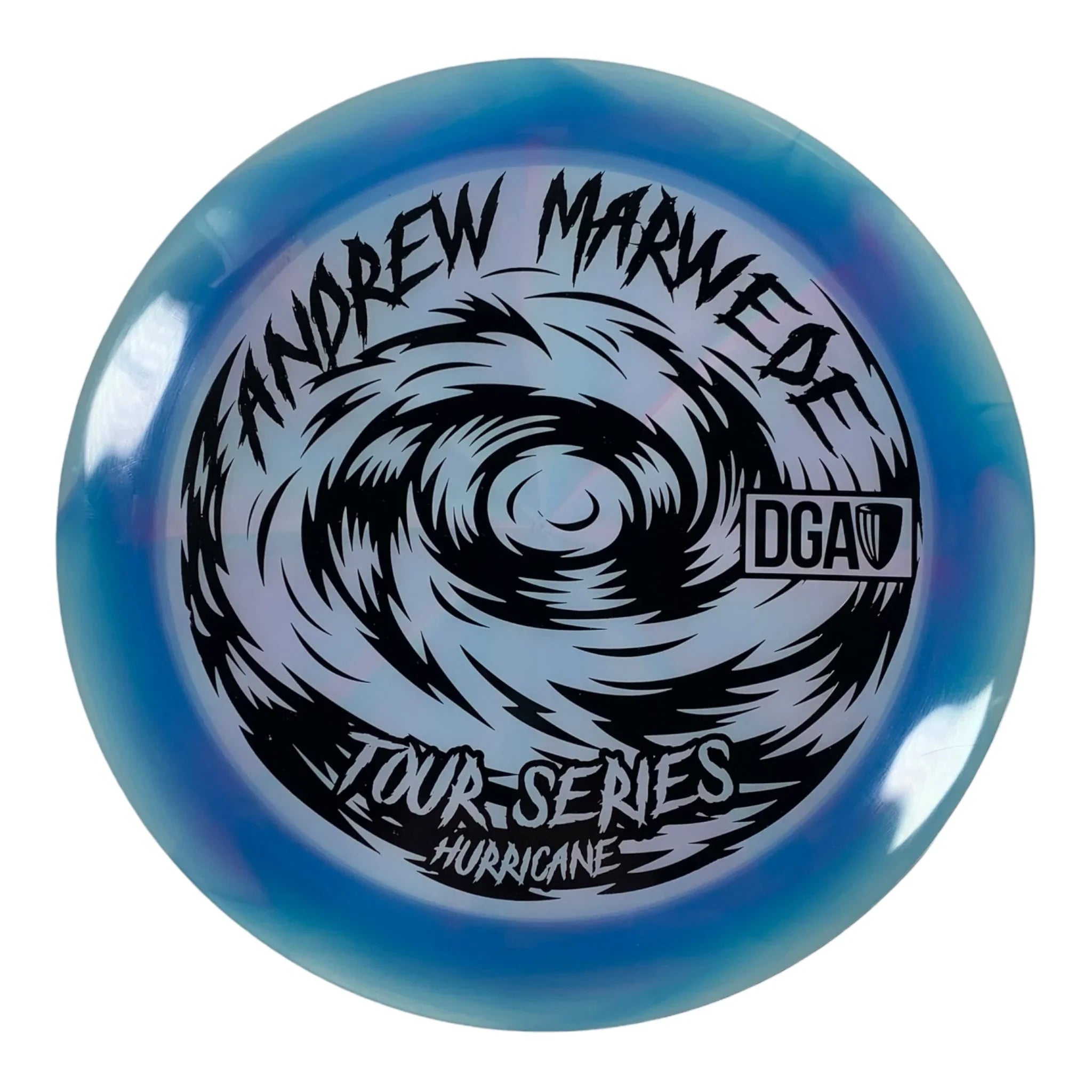 Disc Golf Association Hurricane | Swirl | Blue/Black 174g (Andrew Marwede) Disc Golf