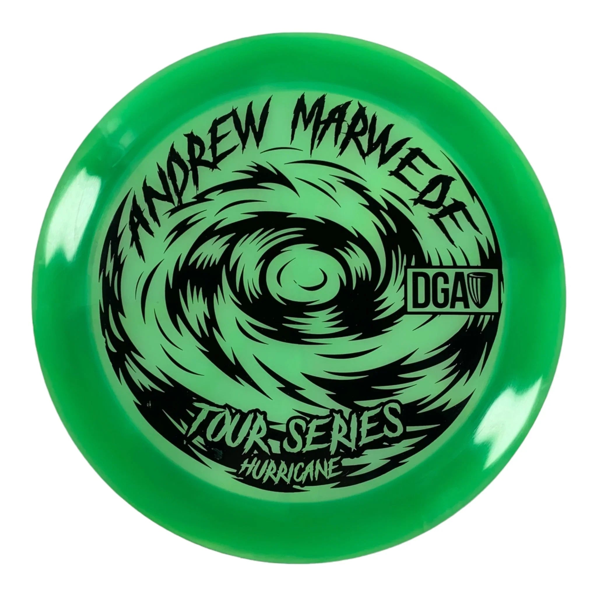 Disc Golf Association Hurricane | Swirl | Green/Black 174g (Andrew Marwede) Disc Golf