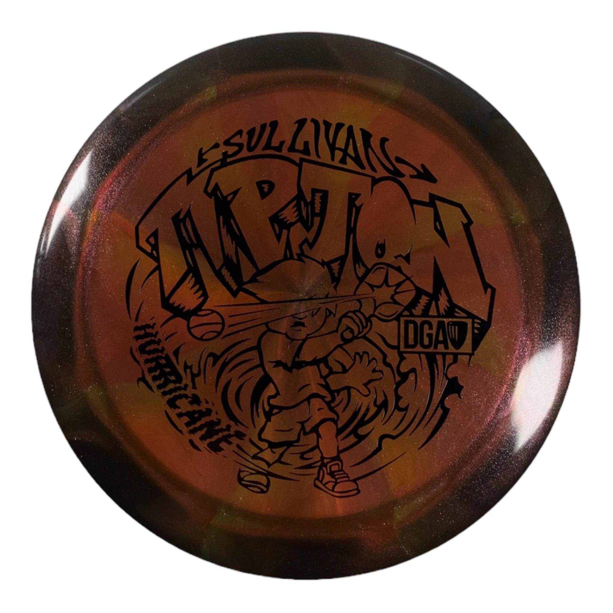 Disc Golf Association Hurricane | Swirl | Orange/Black 170g (Sullivan Tipton) Disc Golf