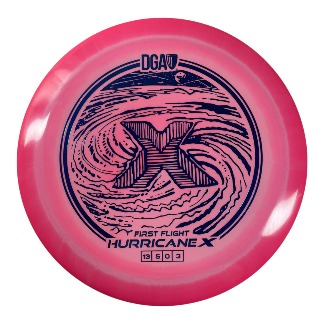 Hurricane X | LE Swirl | Pink/Blue 173g (First Flight)