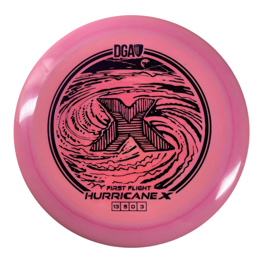 Disc Golf Association Hurricane X | LE Swirl | Pink/Purple 170g Disc Golf
