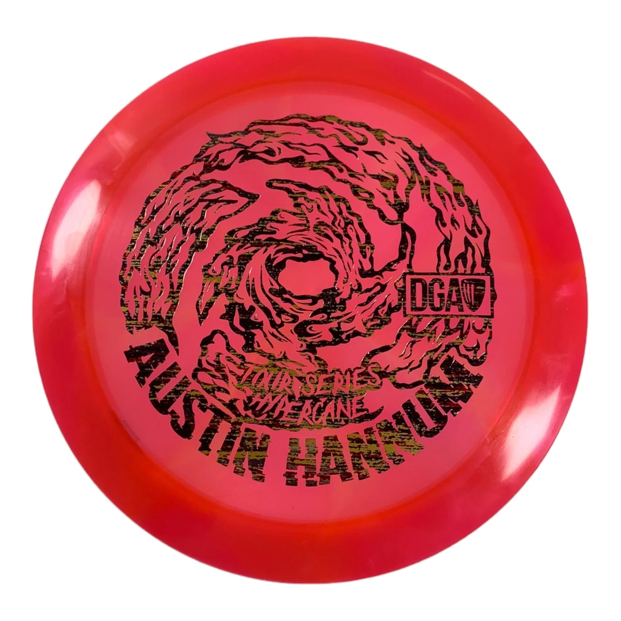 Disc Golf Association Hypercane | Swirl | Pink/Silver 174g (Austin Hannum) Disc Golf