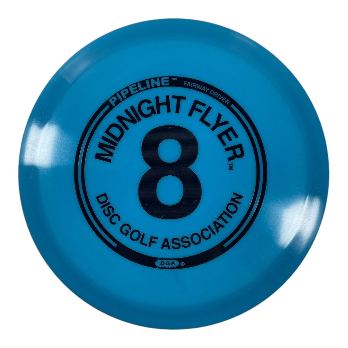 Disc Golf Association Pipeline | Glow | Blue/Black 159g (Midnight Flyer) Disc Golf