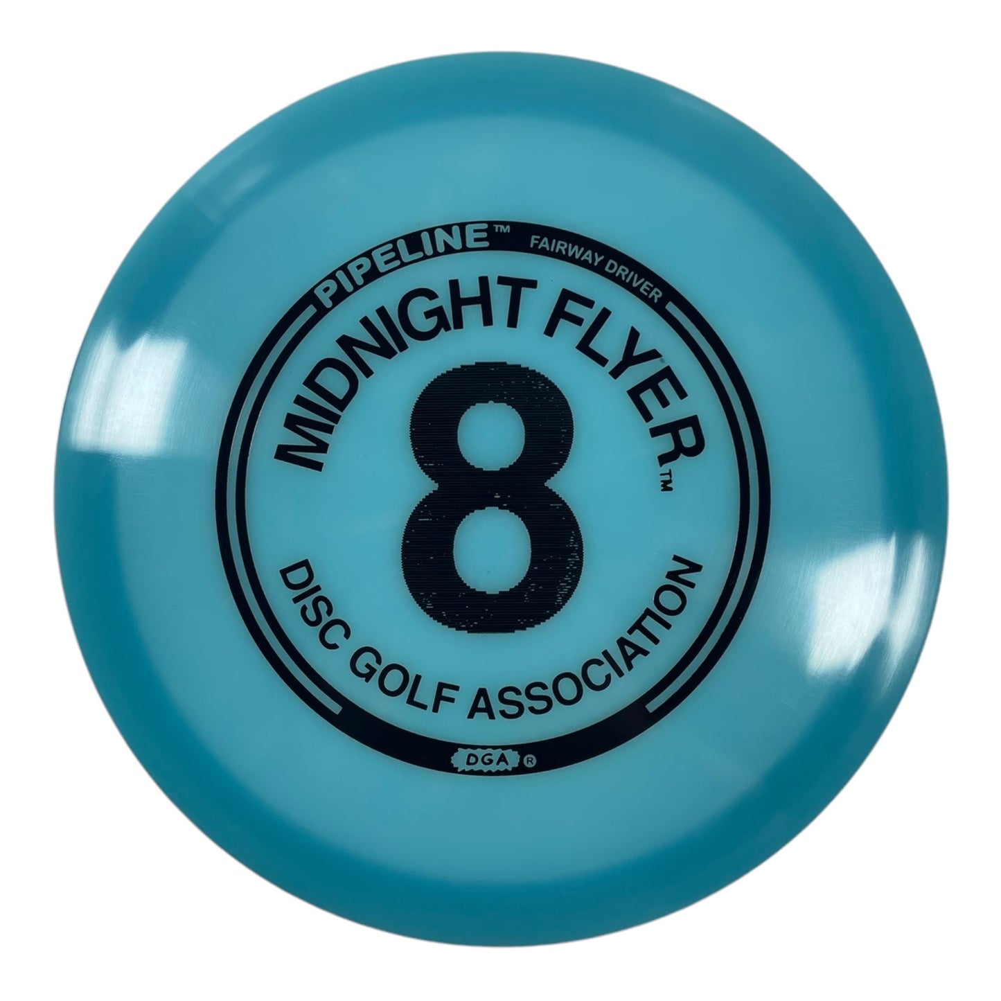 Disc Golf Association Pipeline | Glow | Blue/Black 170 - 173g (Midnight Flyer) Disc Golf