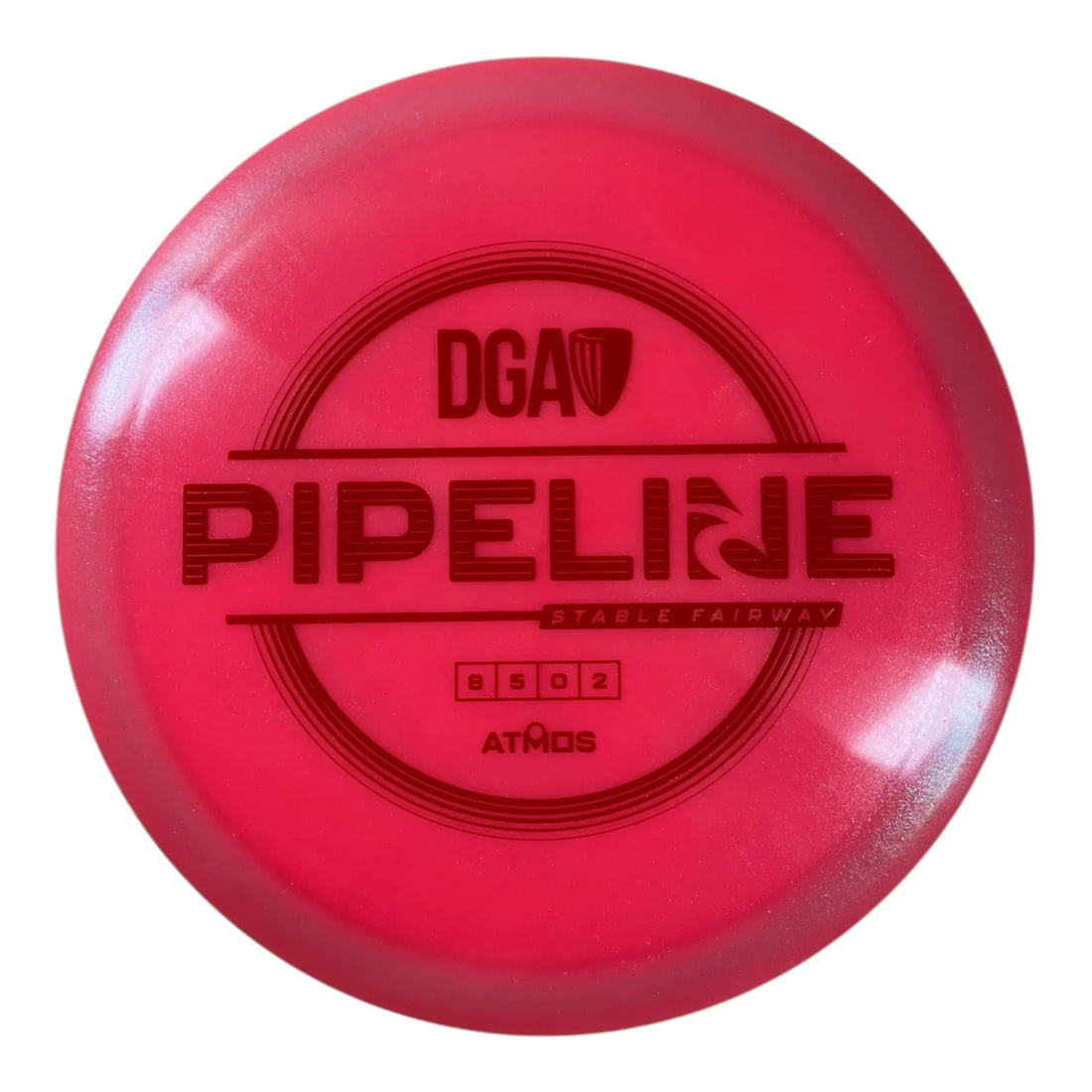 Disc Golf Association Pipeline | Atmos | Pink/Red 174g Disc Golf