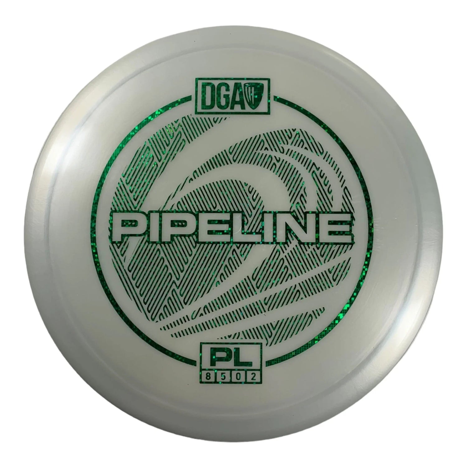 Disc Golf Association Pipeline | PL | White/Green 172g Disc Golf