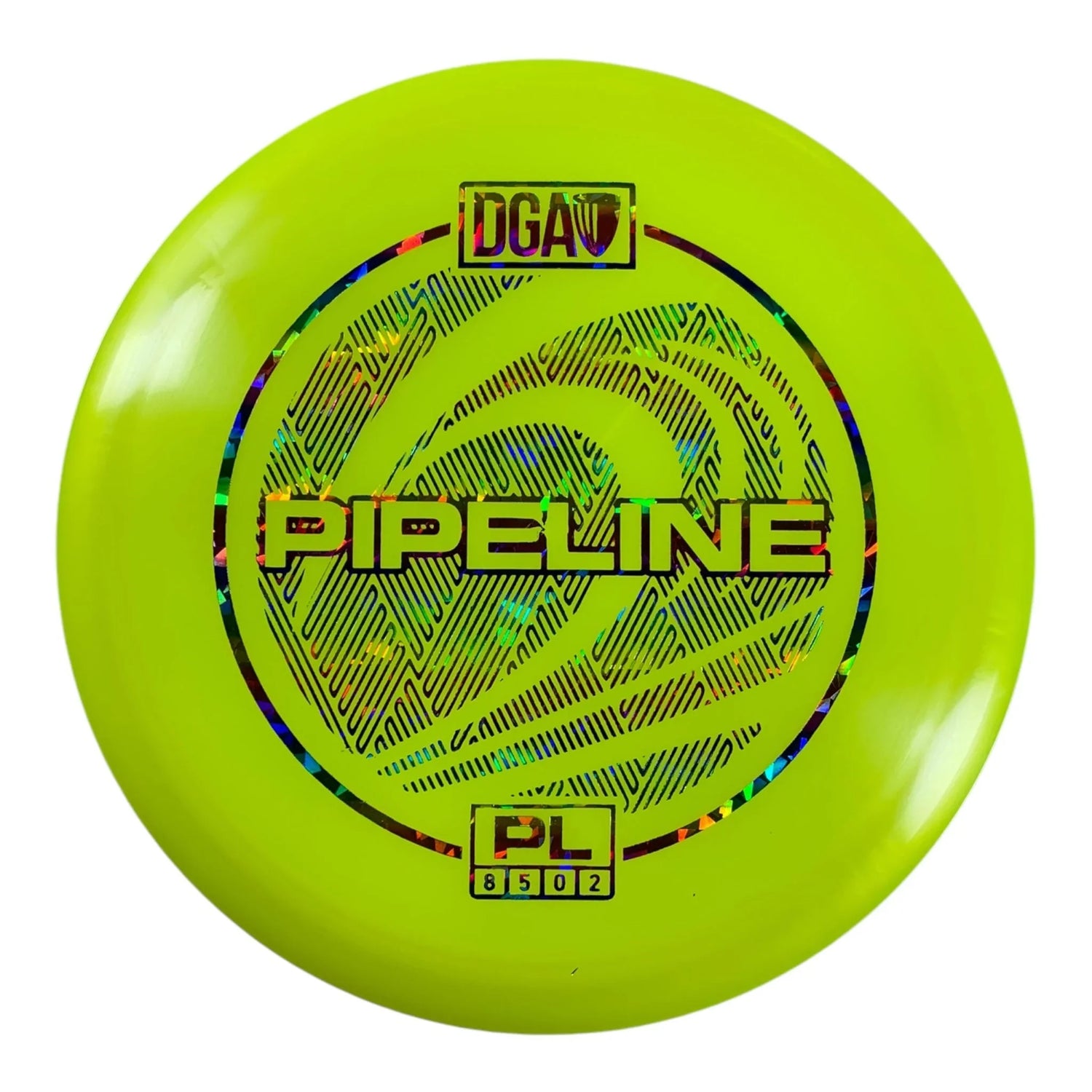 Disc Golf Association Pipeline | PL | Yellow/Rainbow 174g Disc Golf