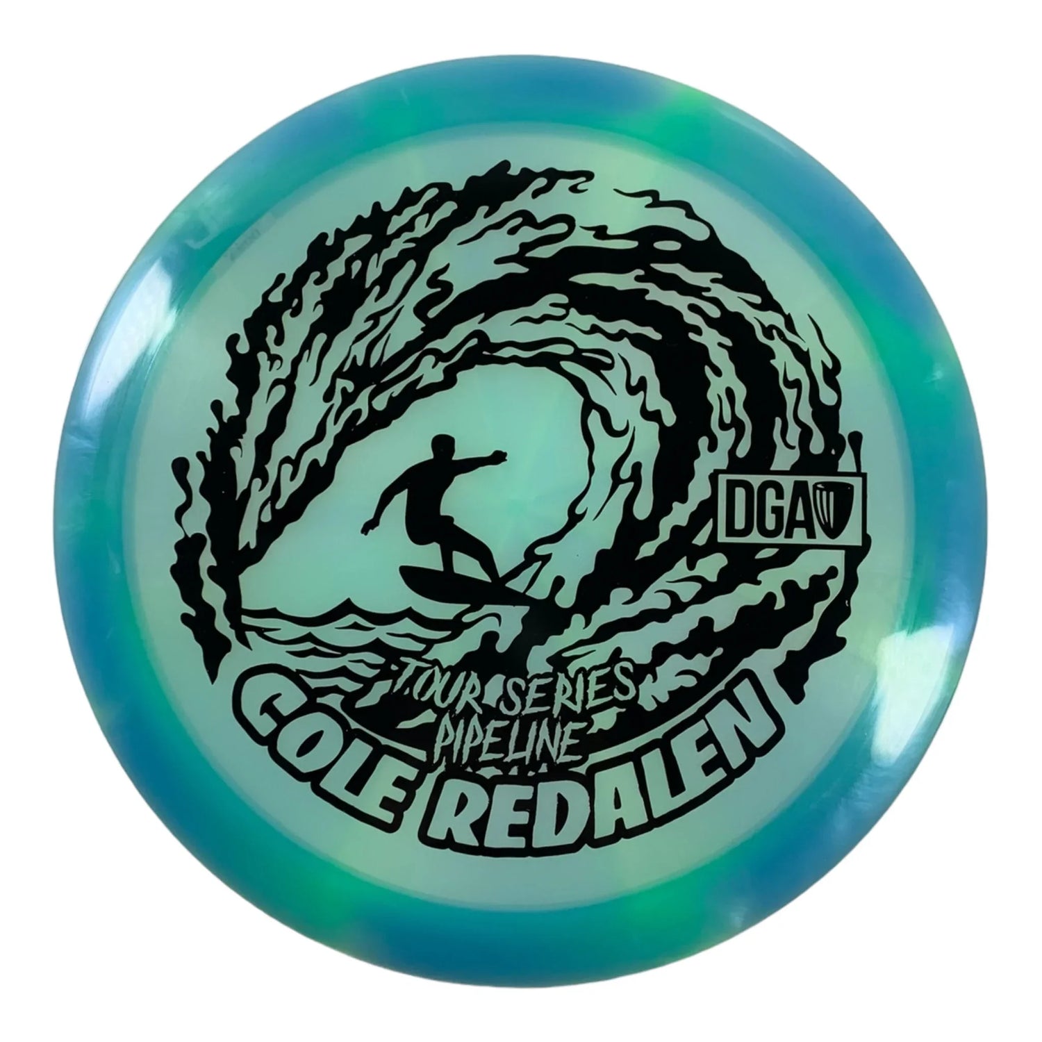 Disc Golf Association Pipeline | Swirl | Blue/Black 174g (Cole Redalen) Disc Golf