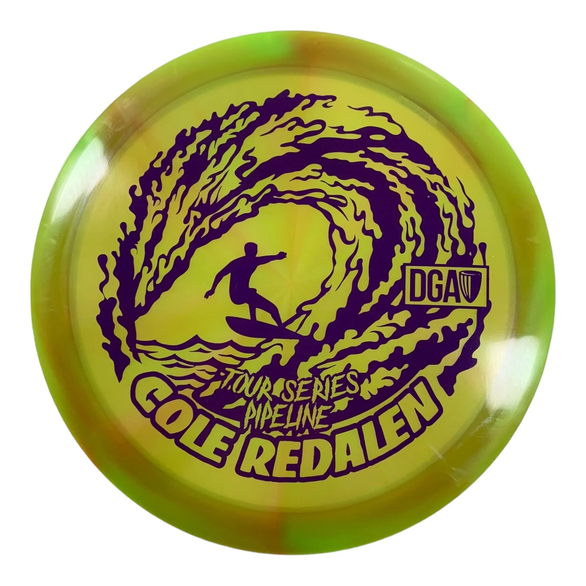 Disc Golf Association Pipeline | Swirl | Green/Purple 172g (Cole Redalen) Disc Golf