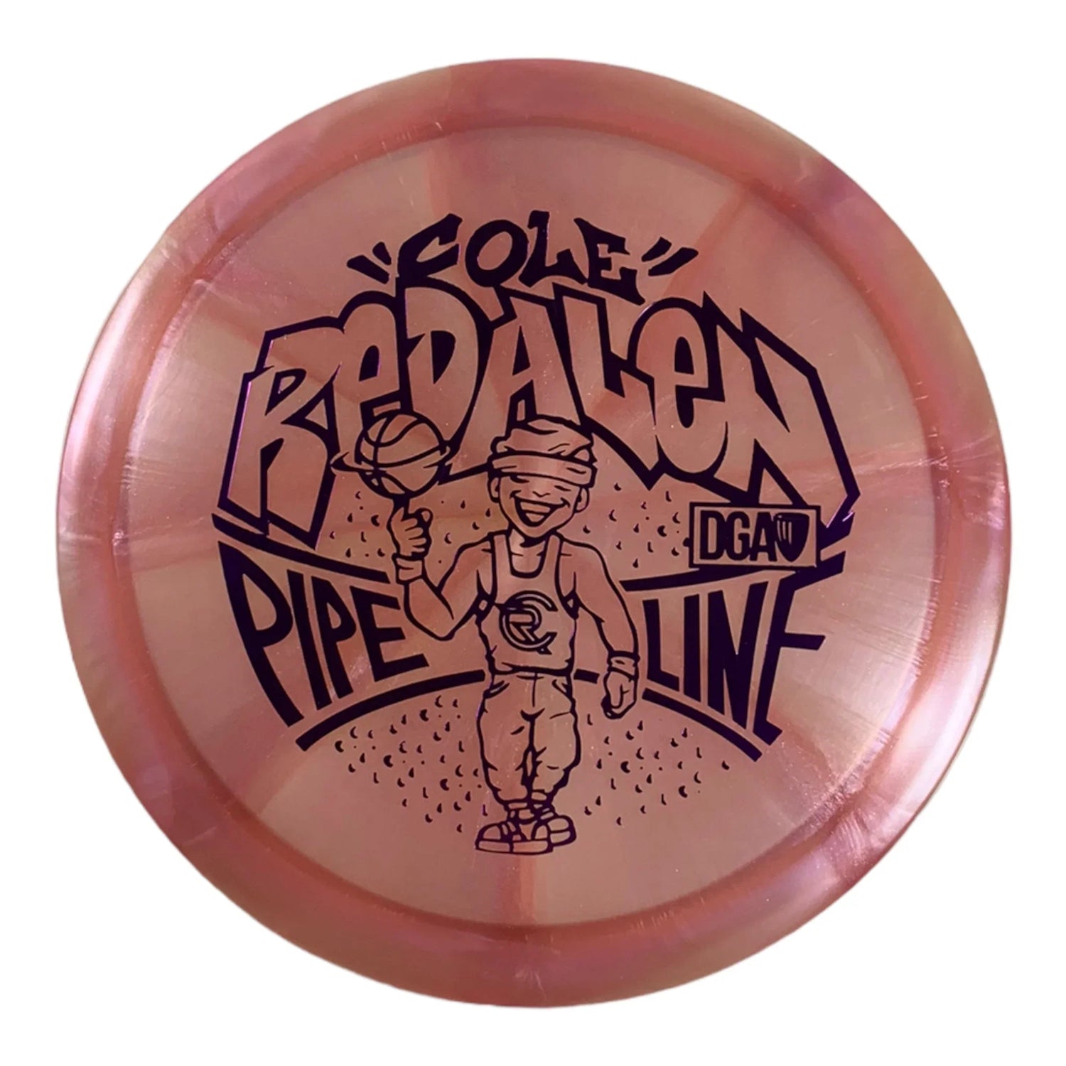Disc Golf Association Pipeline | Swirl | Pink/Purple 173g (Cole Redalen) Disc Golf