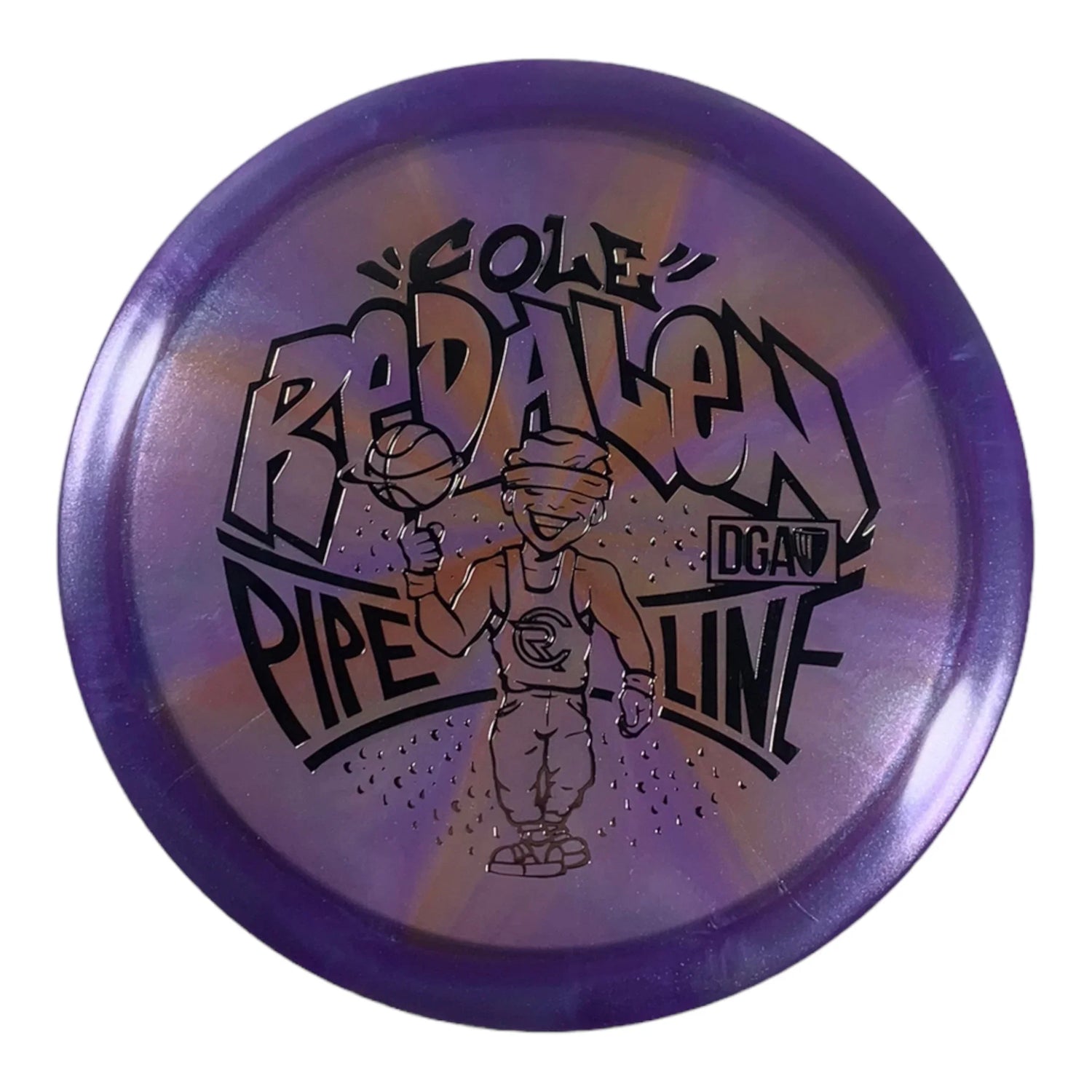 Disc Golf Association Pipeline | Swirl | Purple/Silver 170g (Cole Redalen) Disc Golf