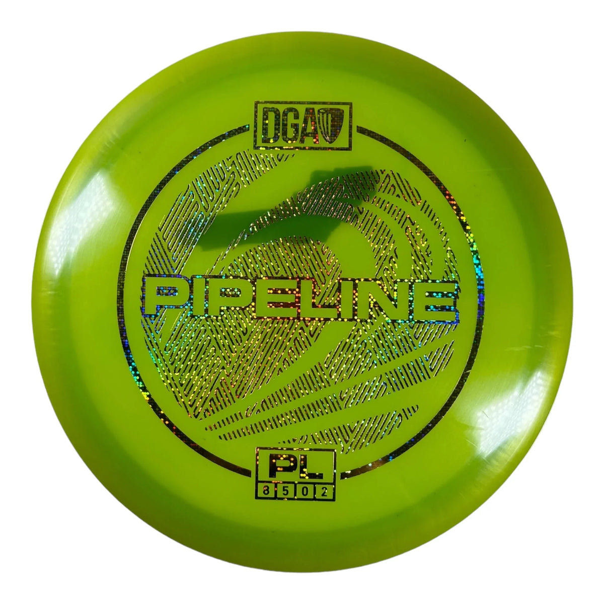 Disc Golf Association Pipeline - Used Excellent | PL | Green/Gold 174g Disc Golf