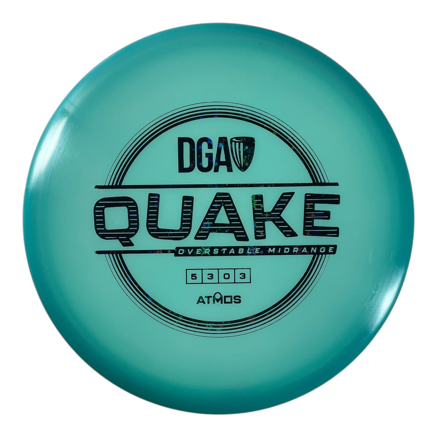Disc Golf Association Quake | Atmos | Blue/Black Stars 176g Disc Golf