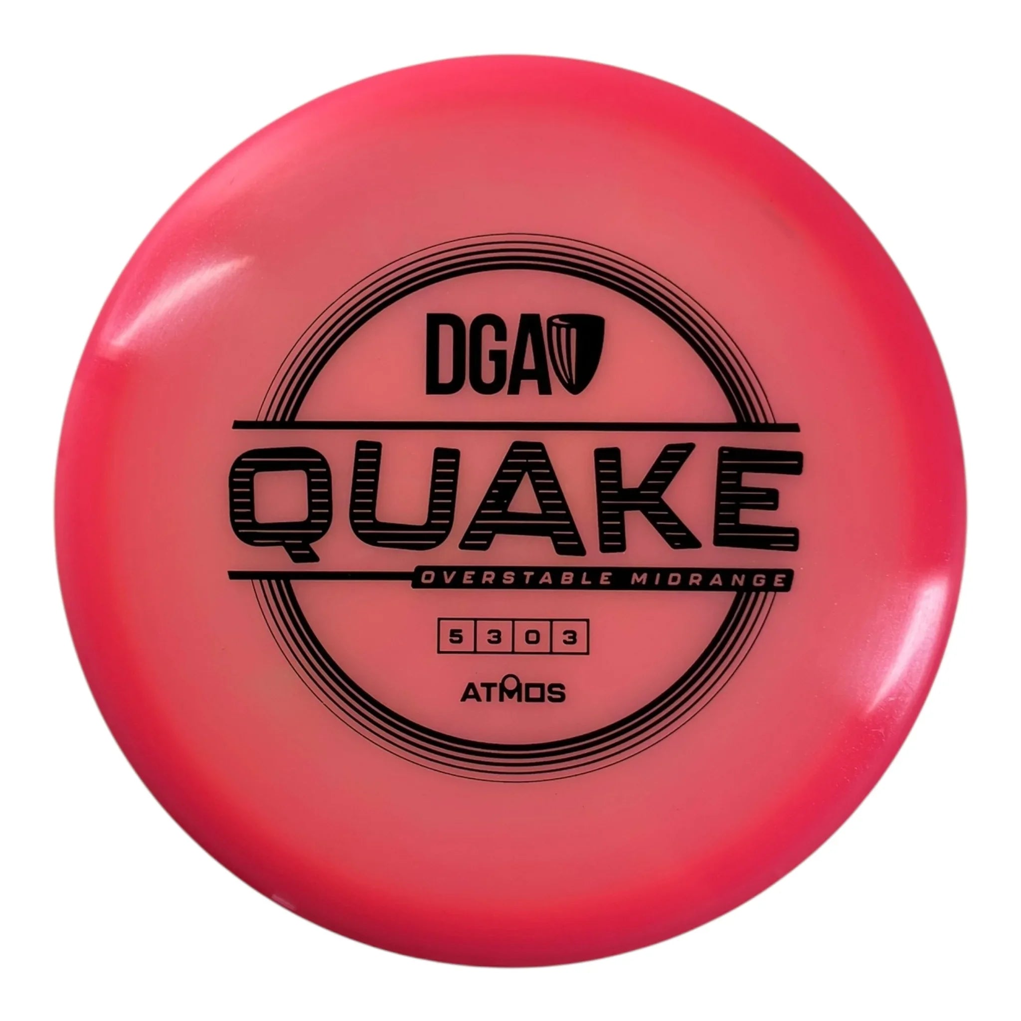 Disc Golf Association Quake | Atmos | Pink/Black 176-177g Disc Golf