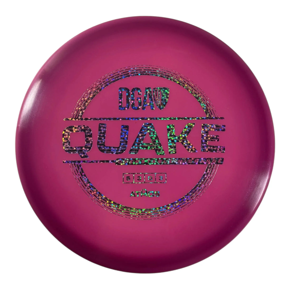 Disc Golf Association Quake | Atmos | Pink/Stars 176g Disc Golf