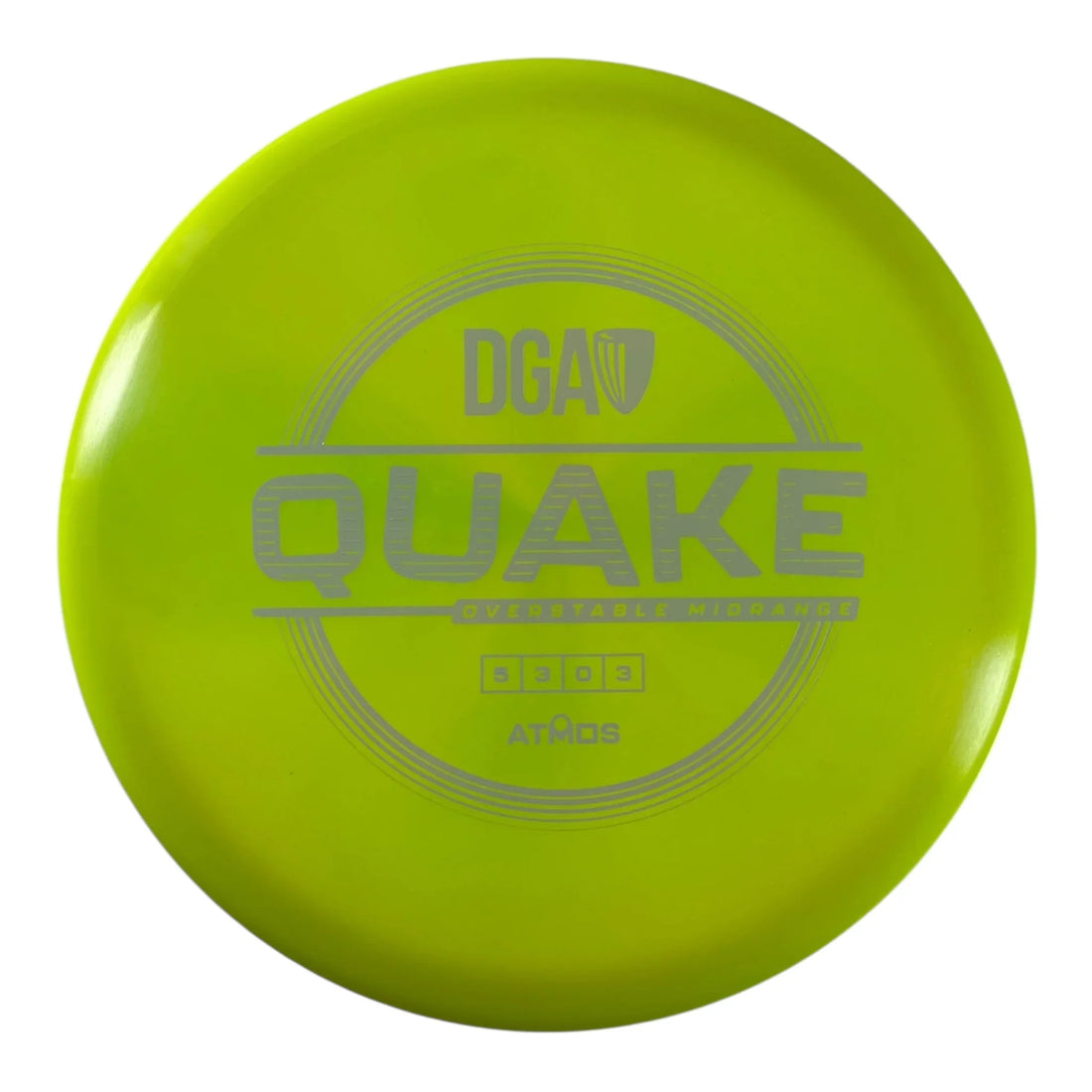 Disc Golf Association Quake | Atmos | Yellow/White 177g Disc Golf