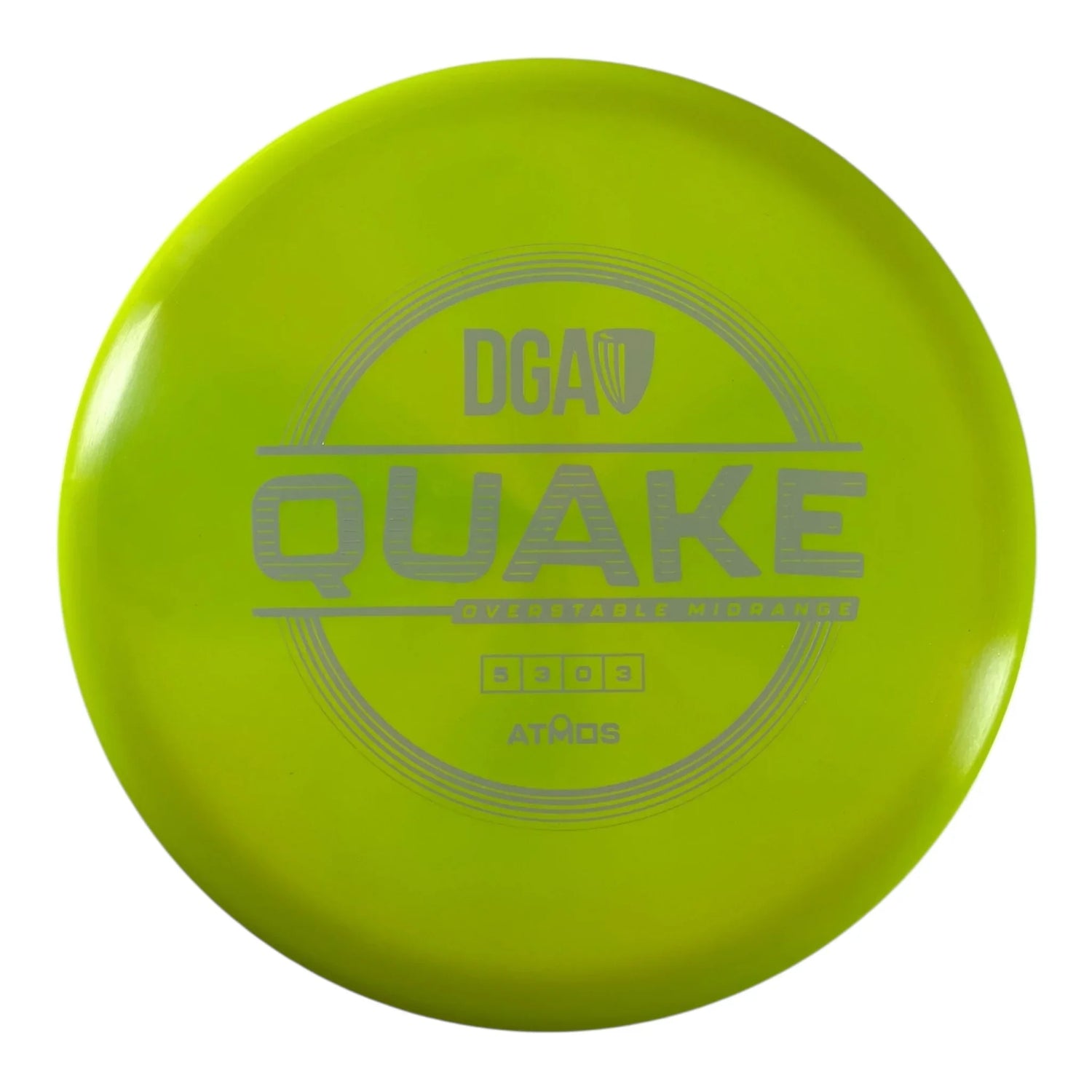 Disc Golf Association Quake | Atmos | Yellow/White 177g Disc Golf
