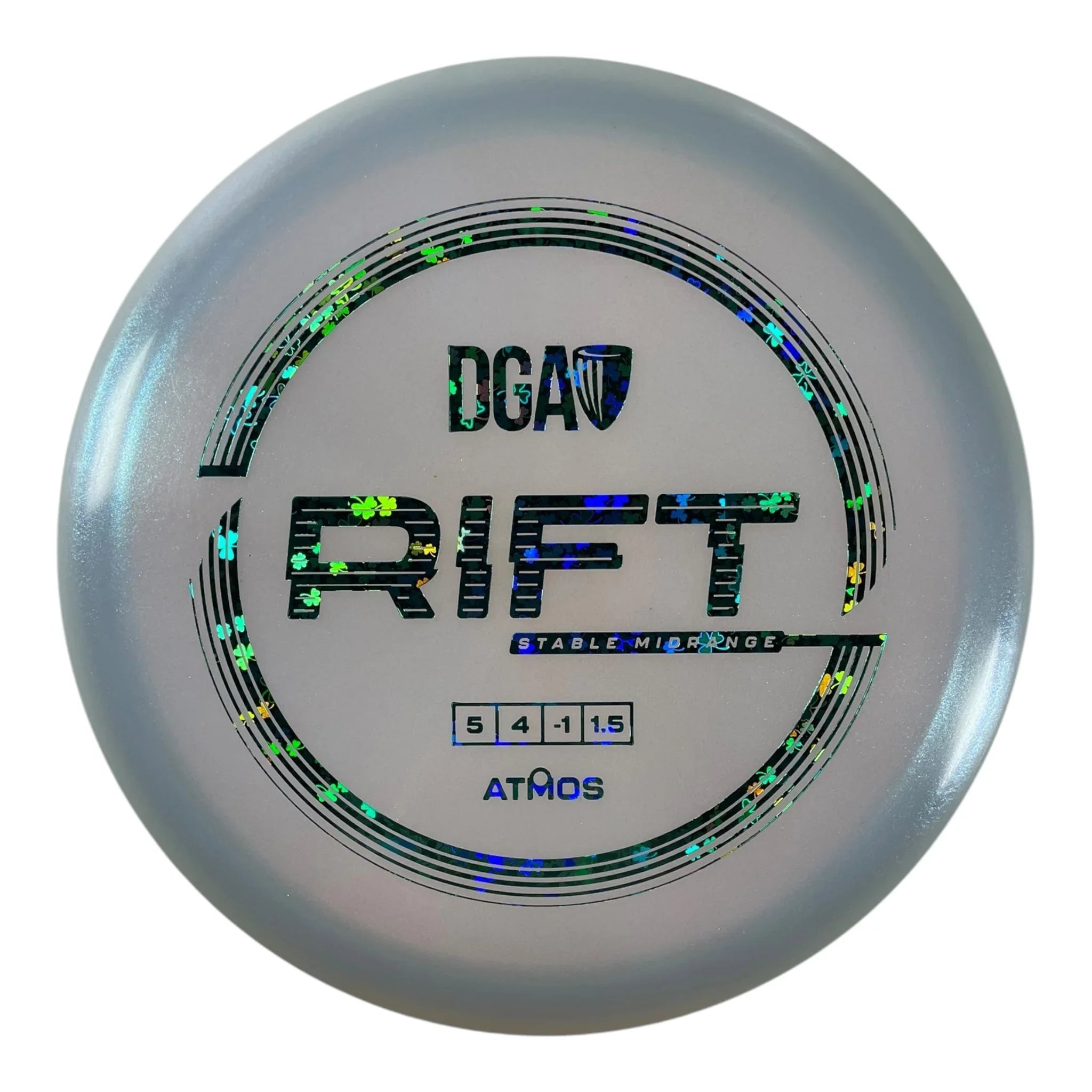 Disc Golf Association Rift | Atmos | Blue/Clovers 174g Disc Golf