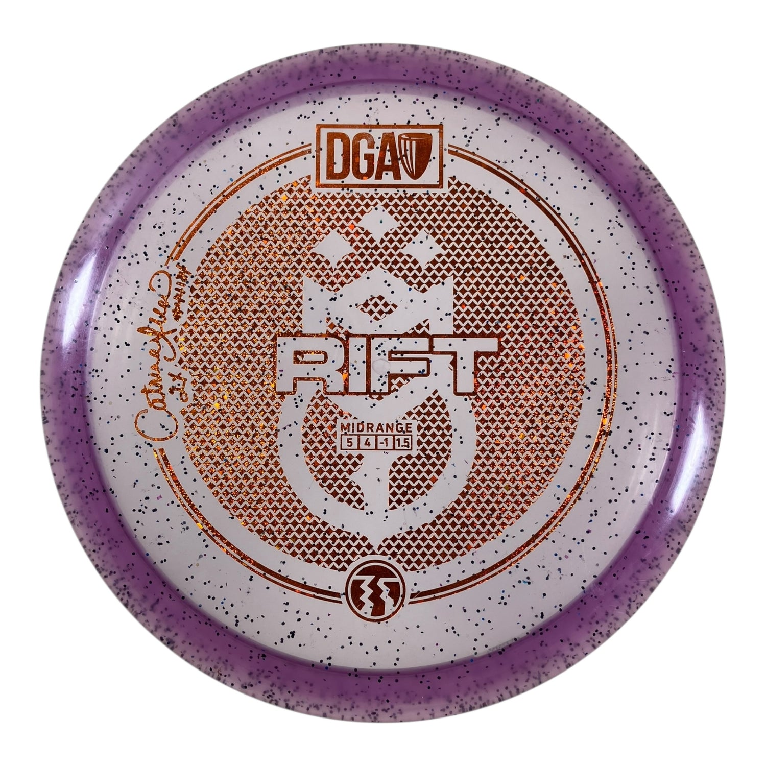 Disc Golf Association Rift - Used Like New | SP | Purple/Bronze 172g (Catrina Allen) Disc Golf