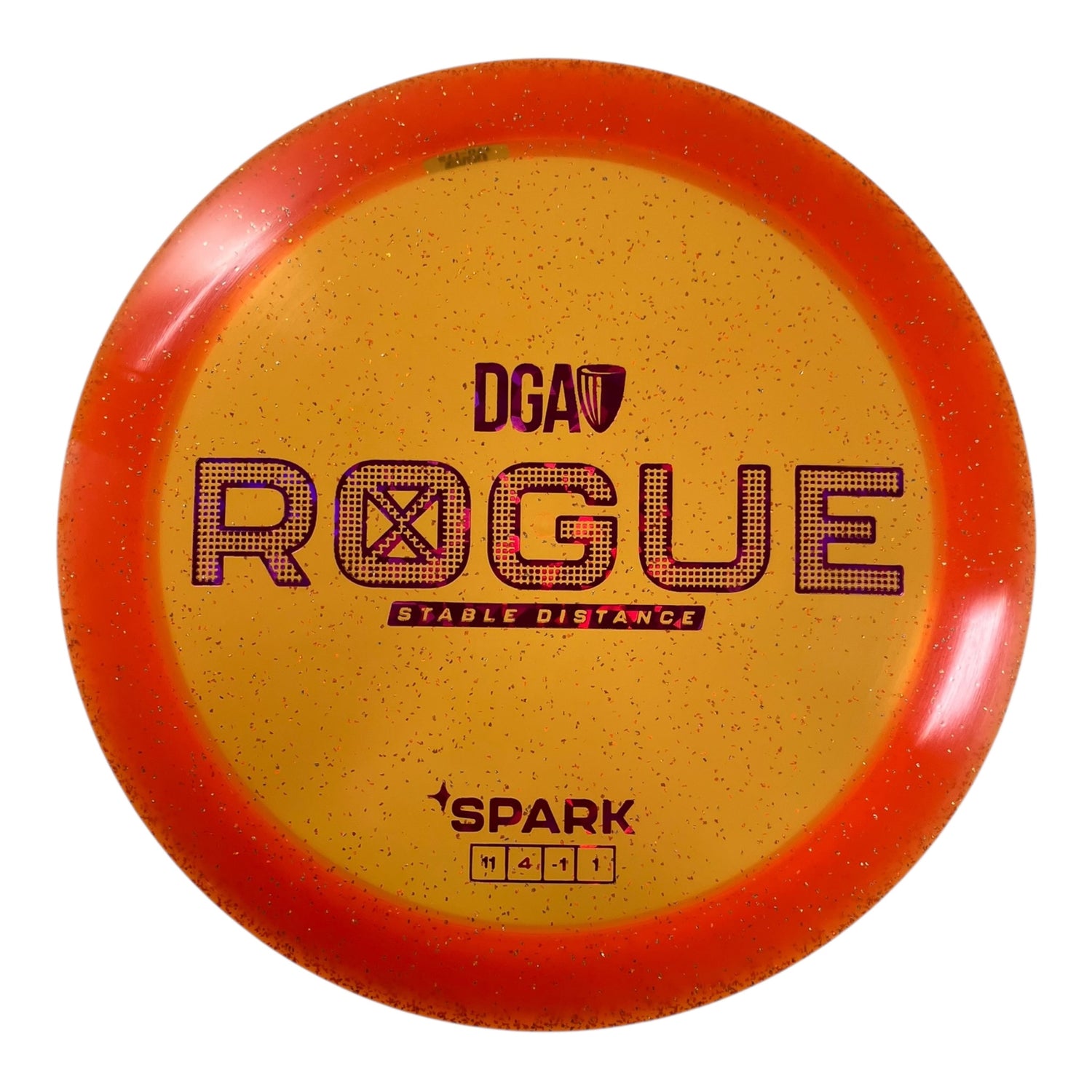 Disc Golf Association Rogue | Spark | Orange/Purple 172g Disc Golf