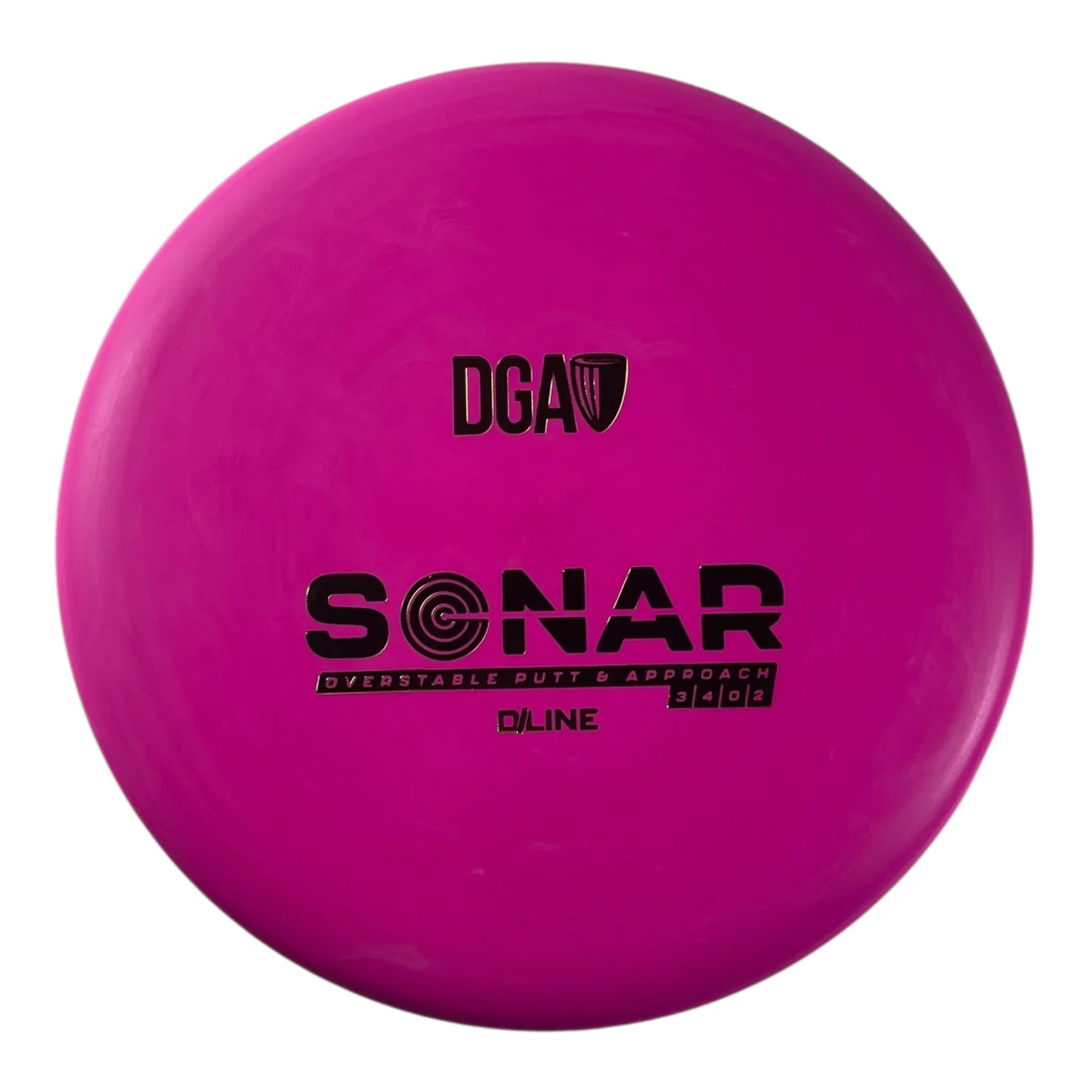 Disc Golf Association Sonar | DL | Pink/Gold 172g Disc Golf