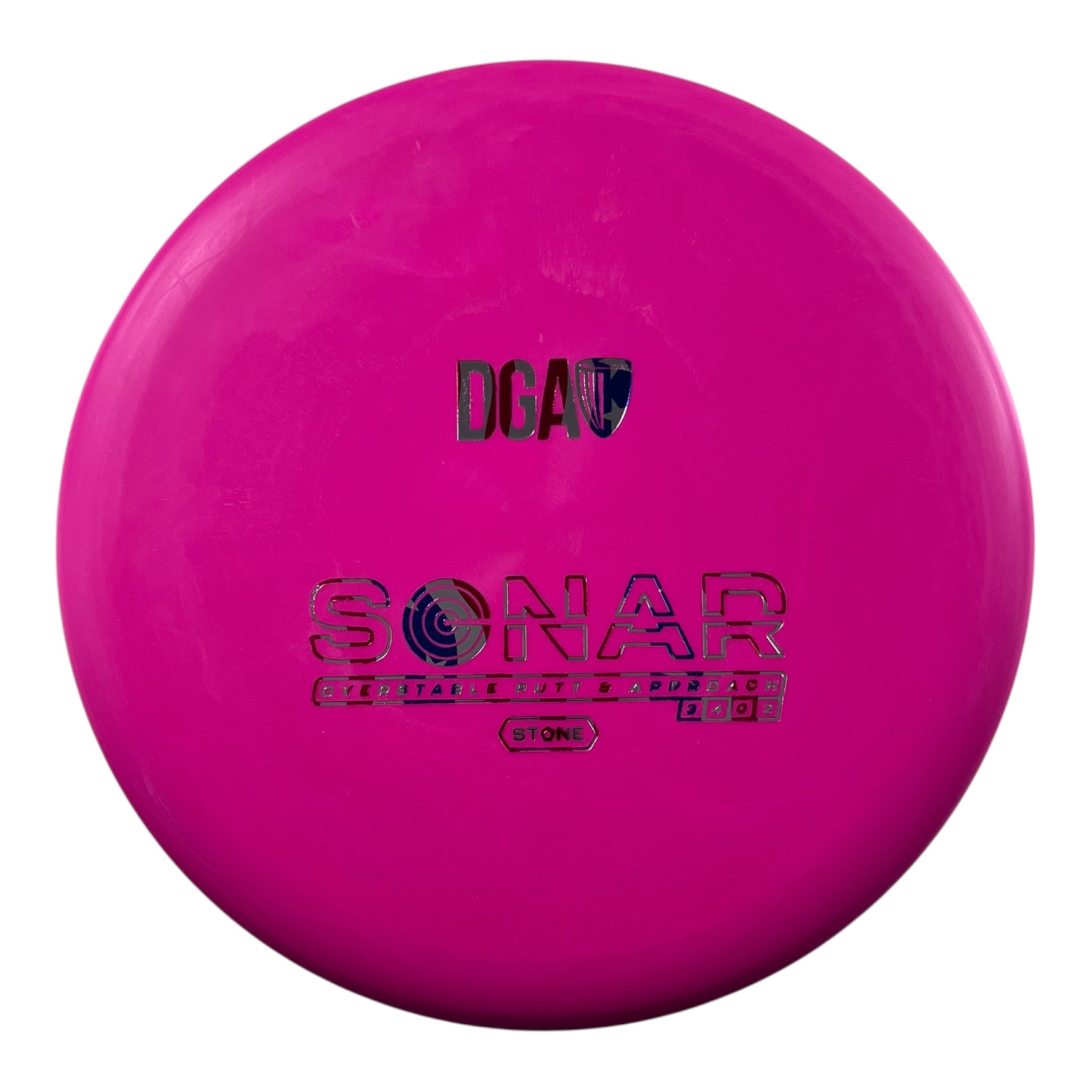 Disc Golf Association Sonar | Stone | Pink/USA 171g Disc Golf