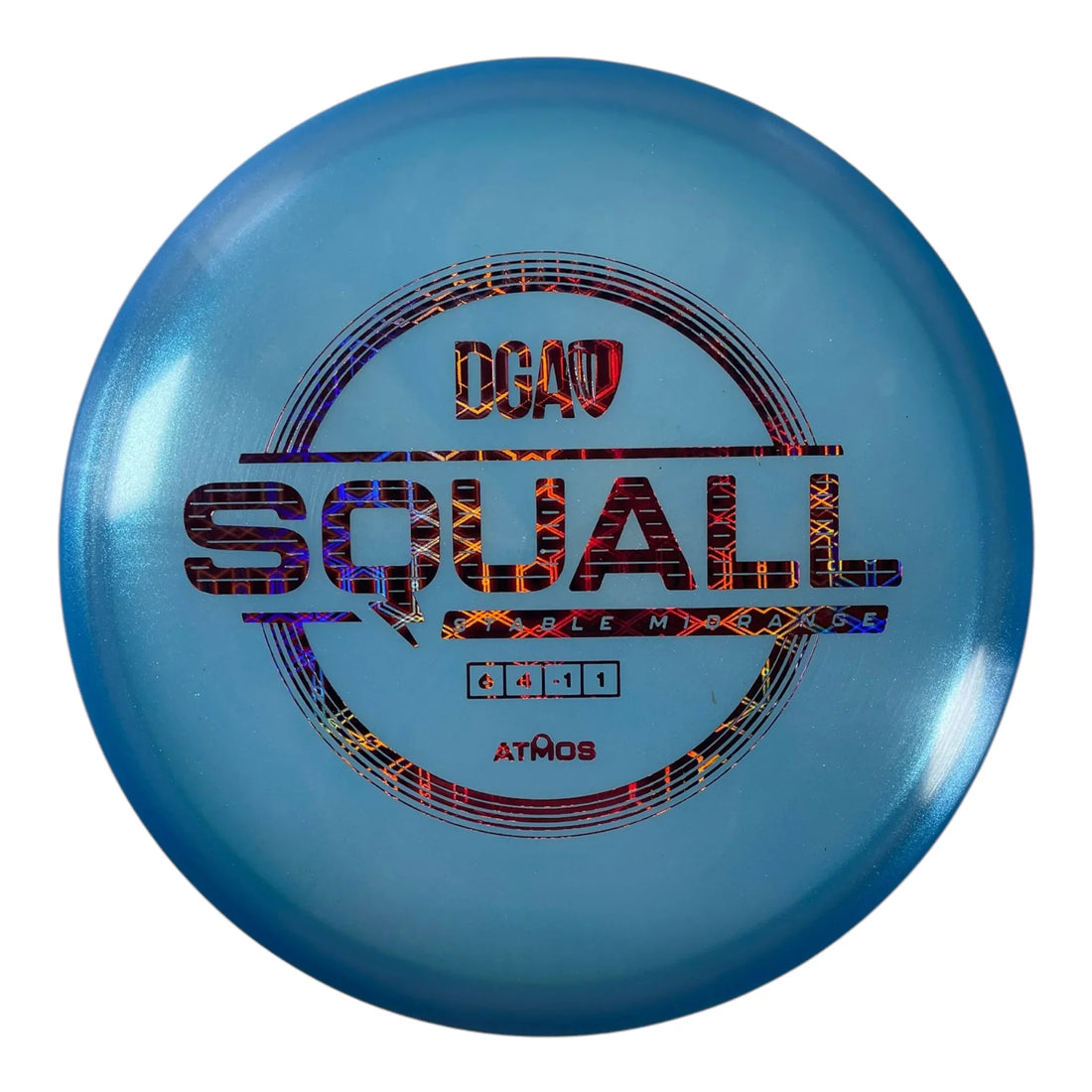 Disc Golf Association Squall | Atmos | Blue/Pink Holo 174g Disc Golf