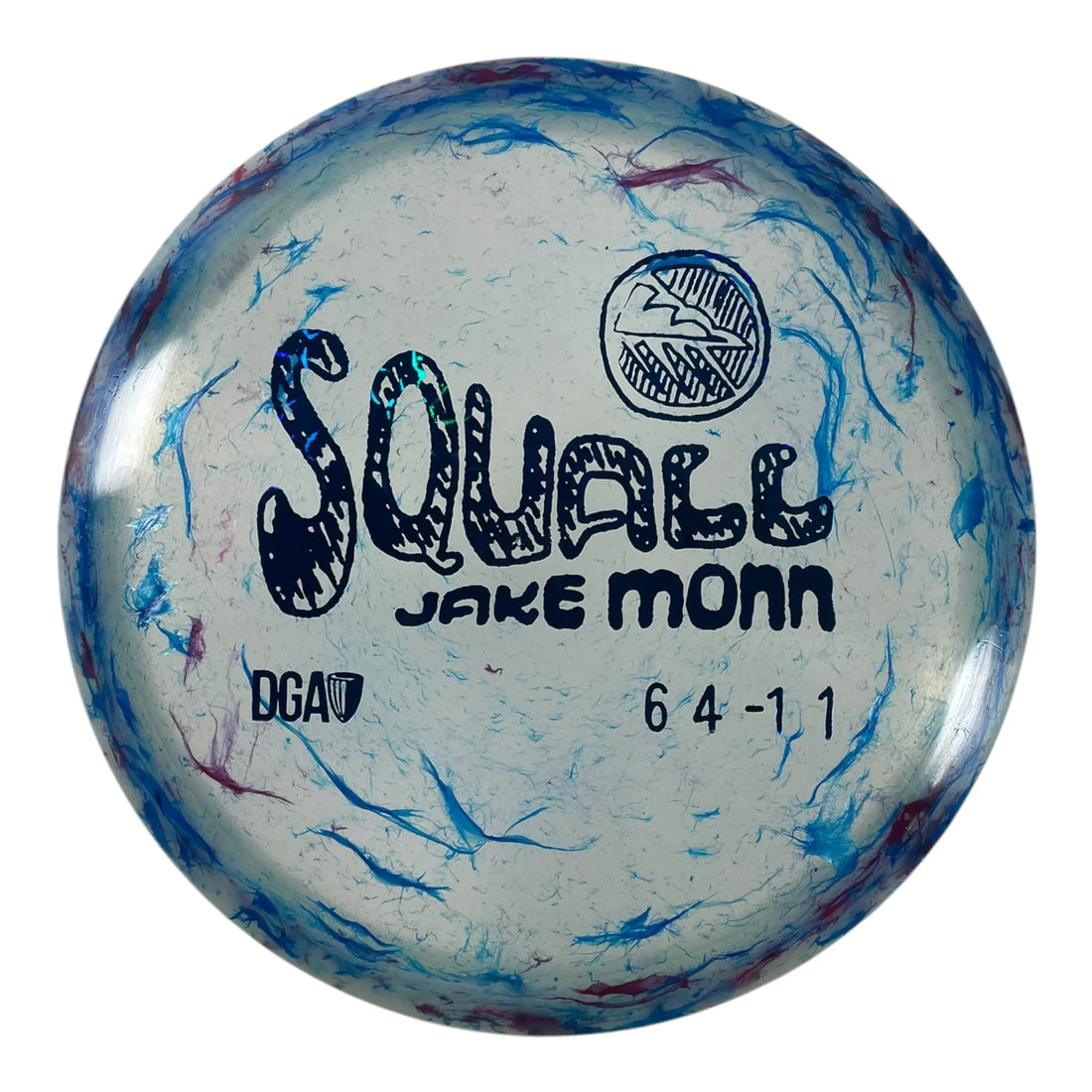 Disc Golf Association Squall | Granite | Blue/Blue Holo 174g Disc Golf