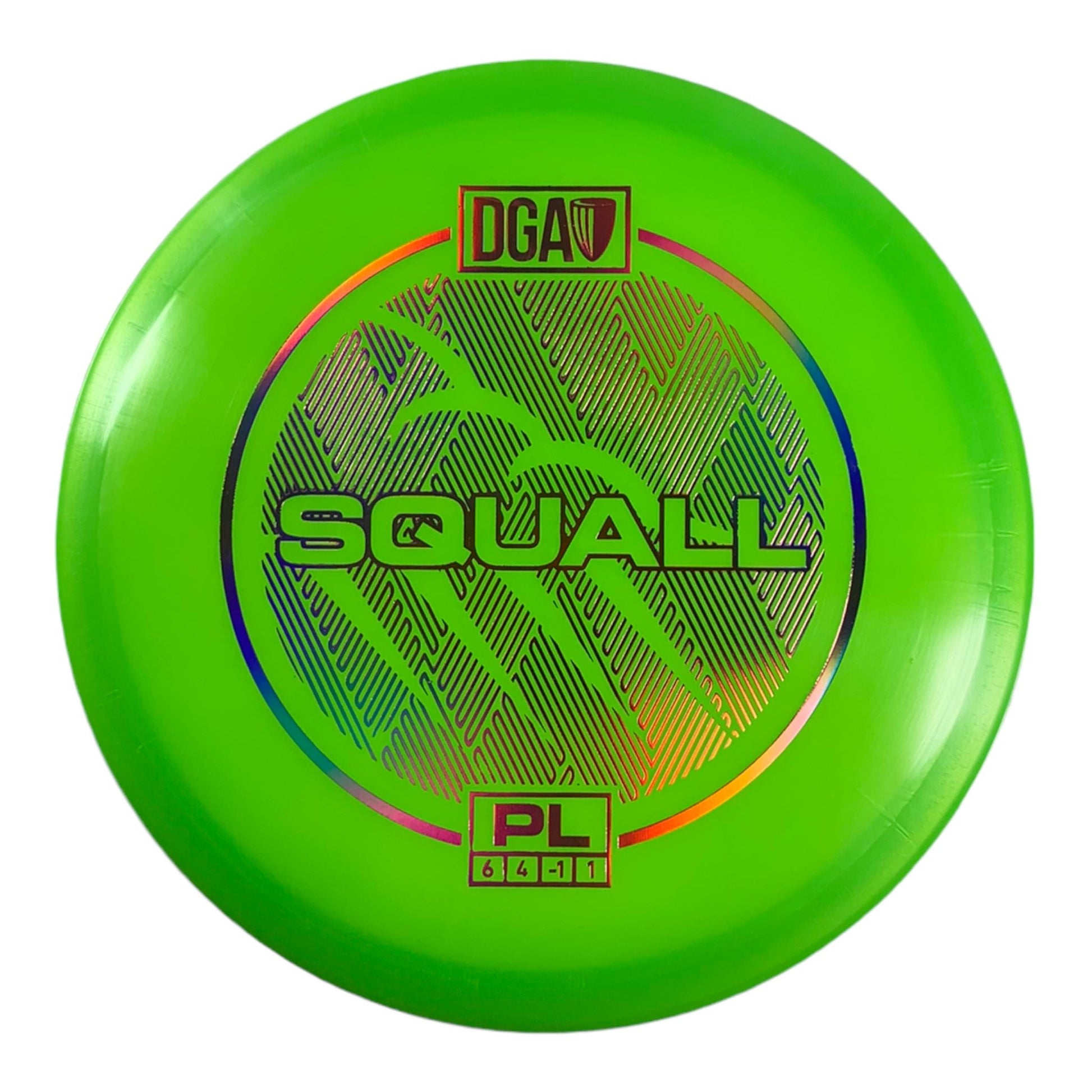 Disc Golf Association Squall | PL | Green/Purple Holo 173g Disc Golf