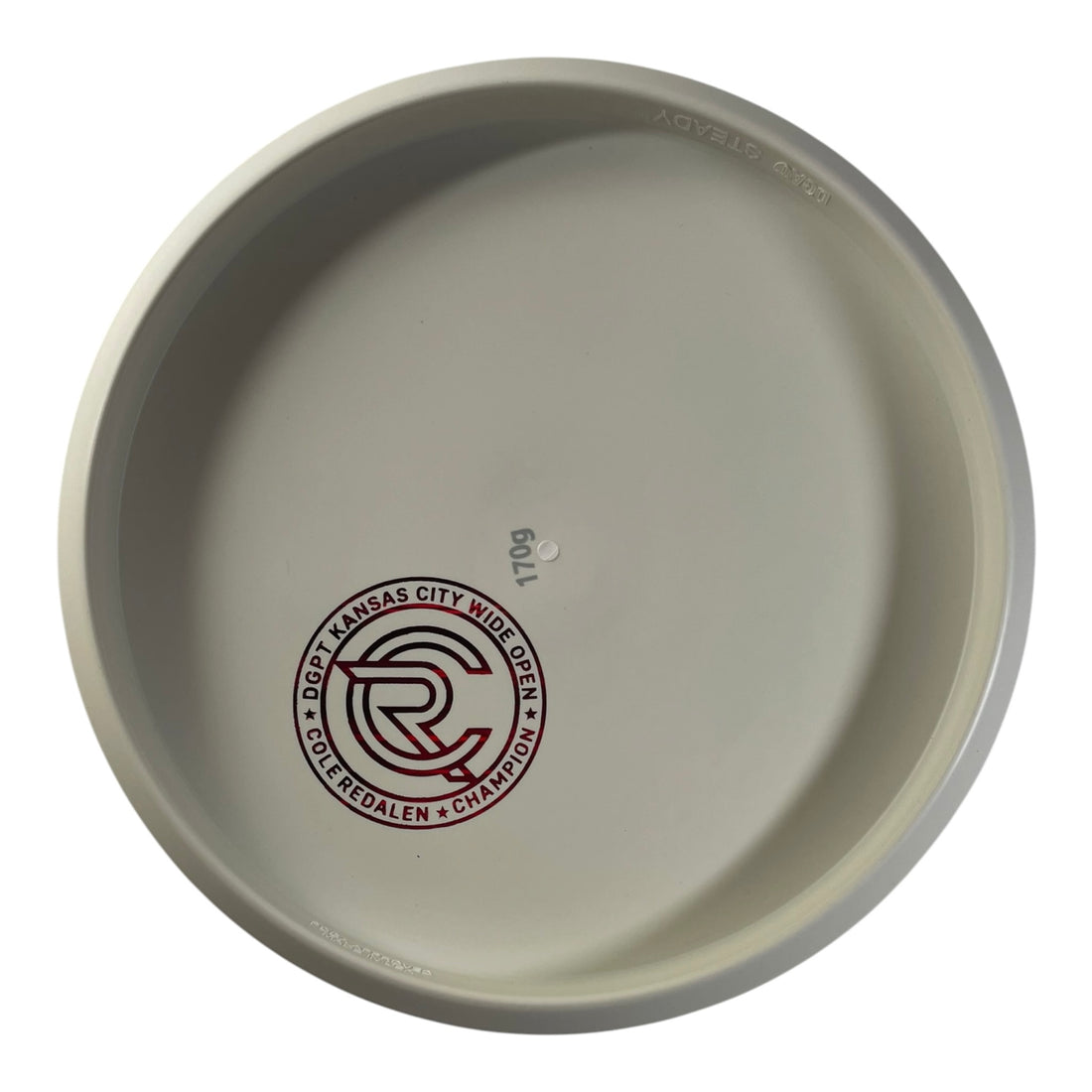 Disc Golf Association Steady BL | Stone | White/Pink Holo 170g (Cole Redalen) Disc Golf