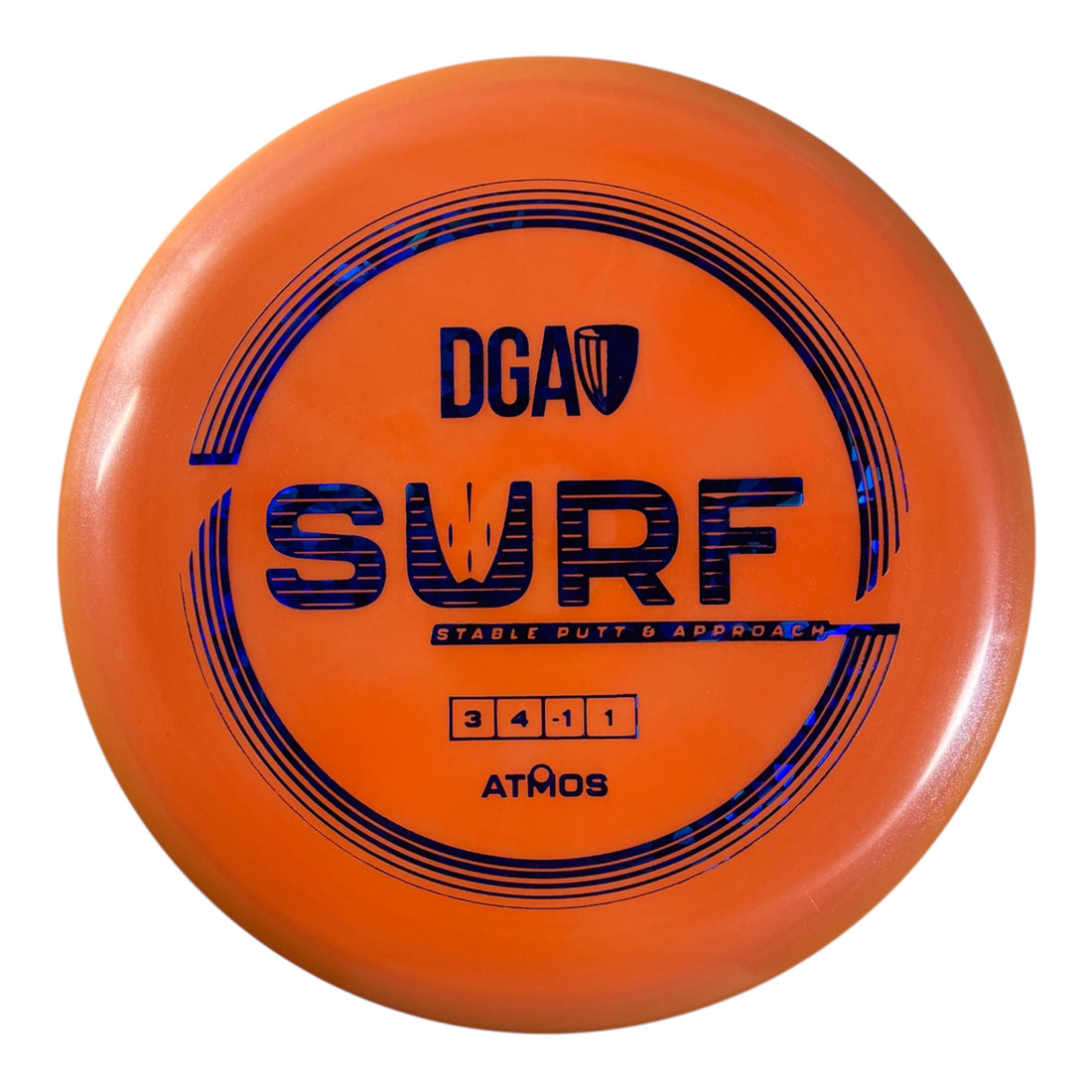 Disc Golf Association Surf | Atmos | Orange/Blue Holo 172g Disc Golf
