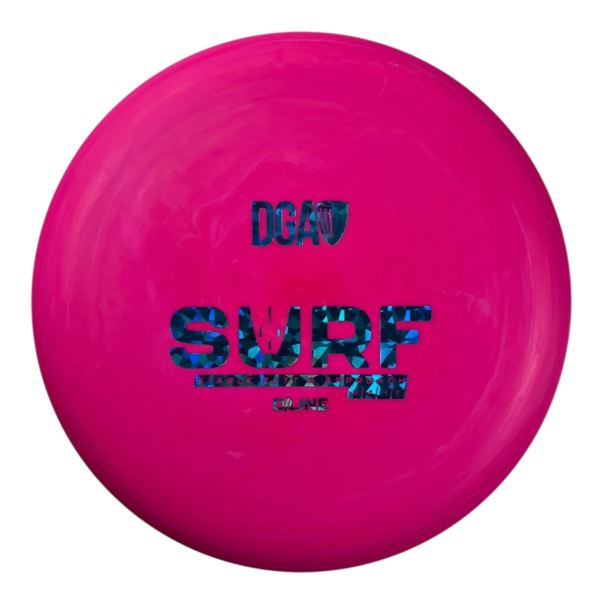Disc Golf Association Surf | DL | Pink/Blue Holo 172g Disc Golf