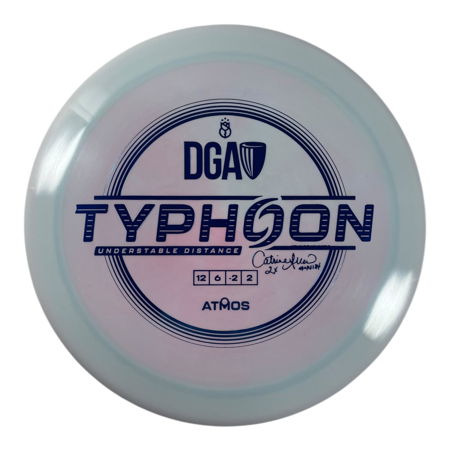Disc Golf Association Typhoon | Atmos | Pink/Blue 170g Disc Golf