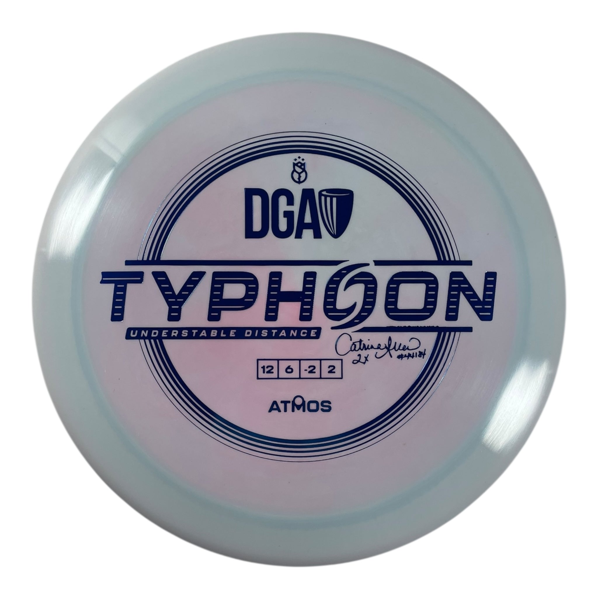 Disc Golf Association Typhoon | Atmos | Pink/Blue 170g Disc Golf