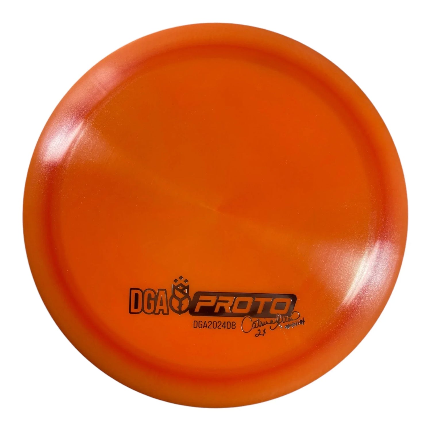 Disc Golf Association Typhoon - Prototype | Experimental Blend | Orange/Silver 174g (Catrina Allen) Disc Golf