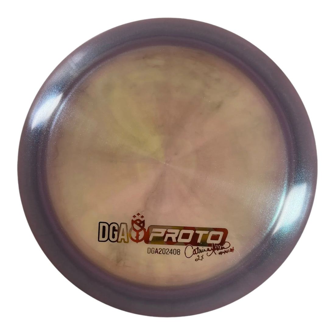 Disc Golf Association Typhoon - Prototype | Experimental Blend | Purple/Orange 173g (Catrina Allen) Disc Golf