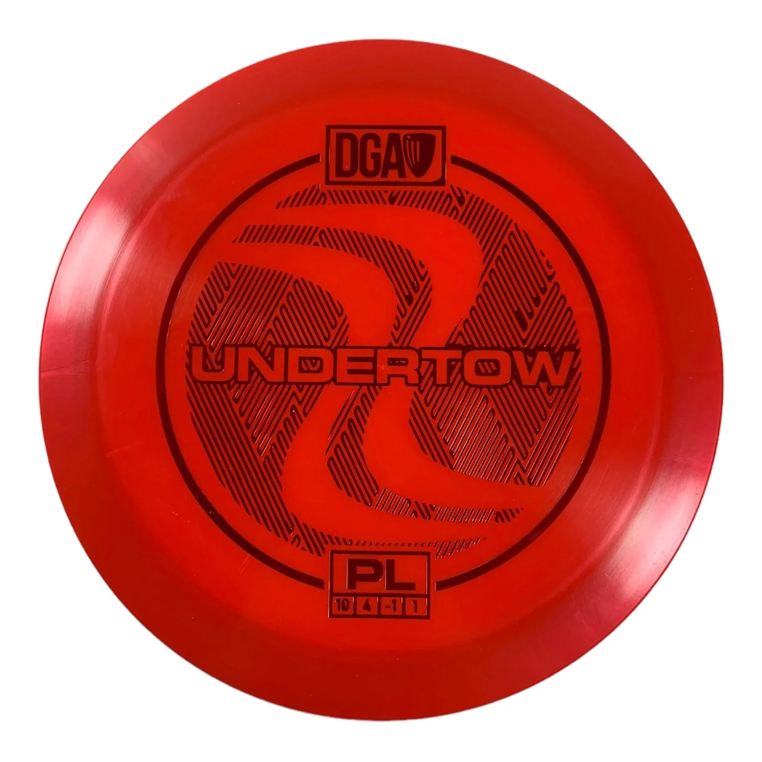 Disc Golf Association Undertow | PL | Red/Red 174g Disc Golf