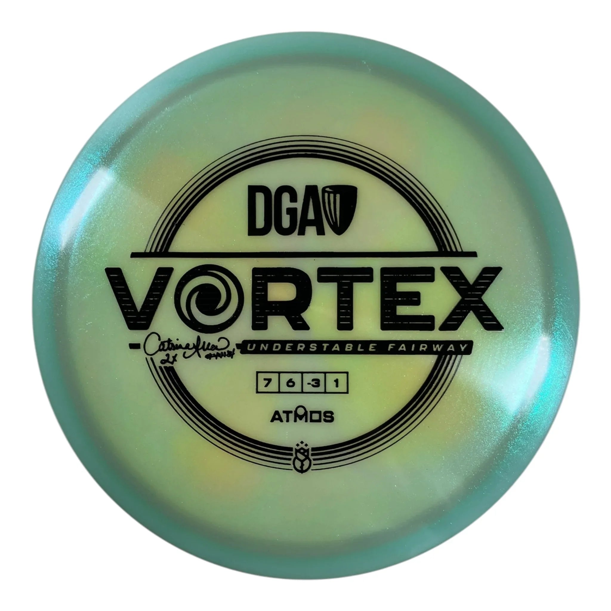 Disc Golf Association Vortex | Atmos | Green/Black 173g (Catrina Allen) Disc Golf